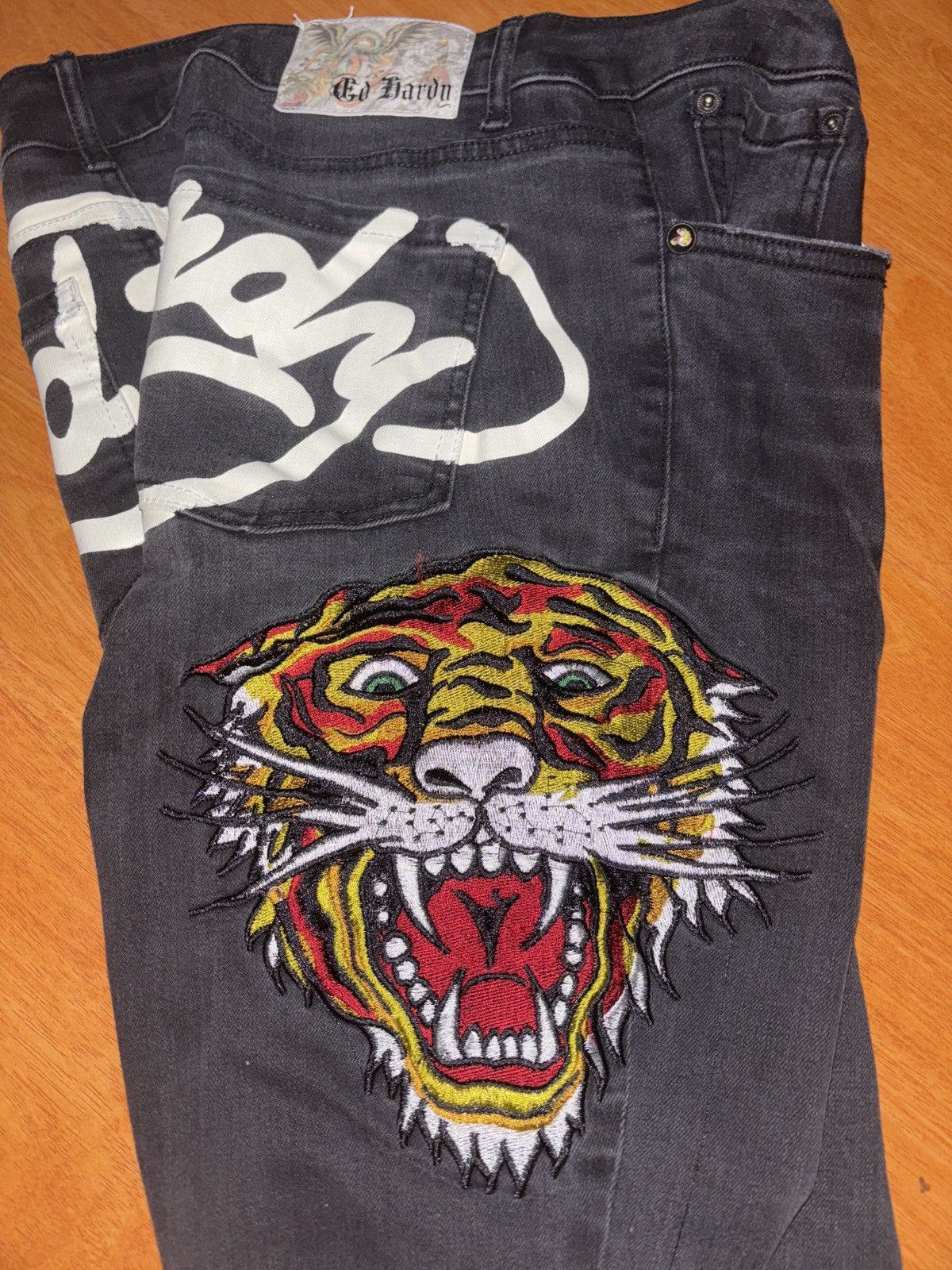 Ed Hardy Ed Hardy Tiger Jeans Size 30" / US 8 / IT 44 - 2 Thumbnail