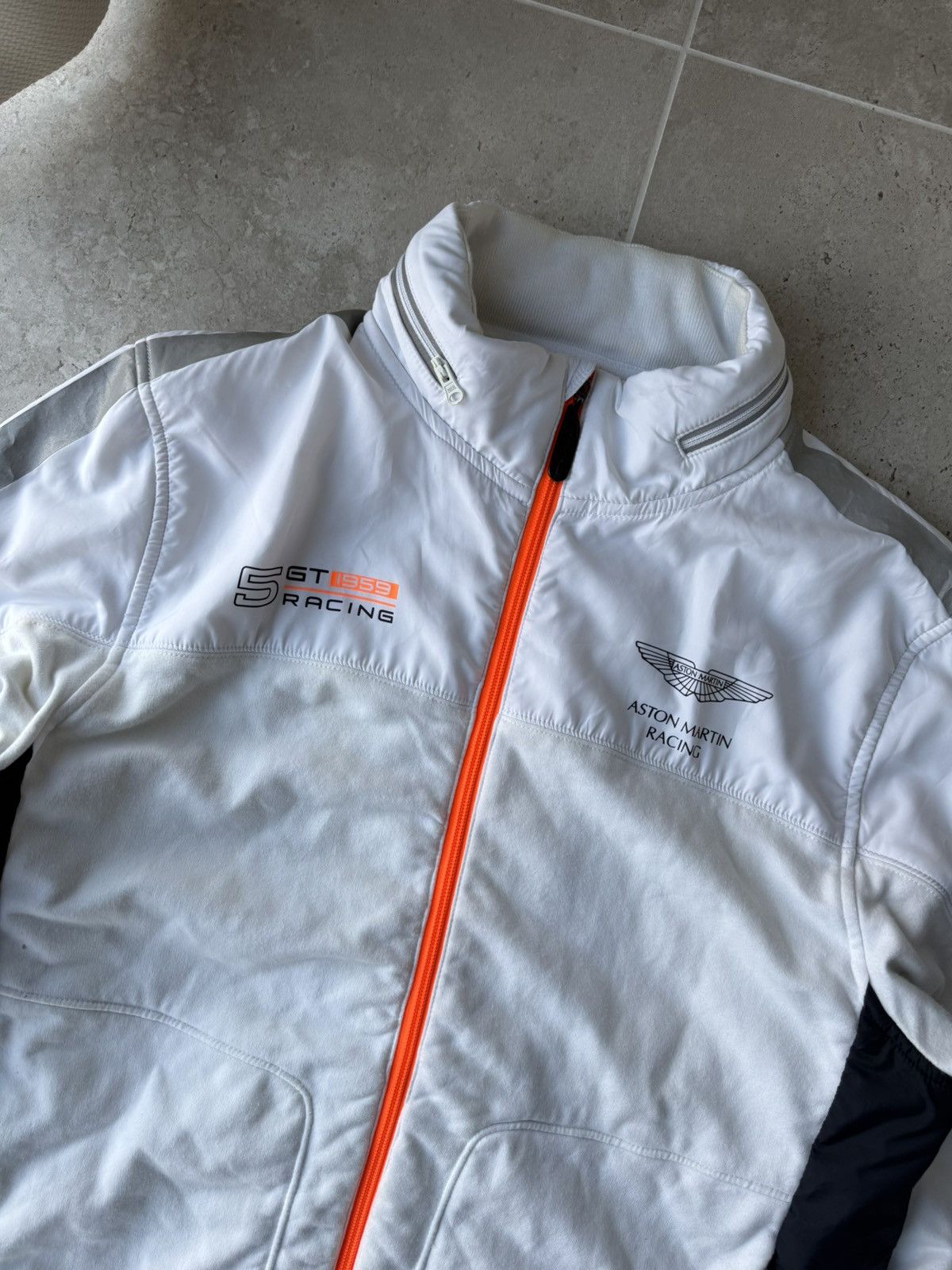 Vintage Vintage Aston Martin Hackett Racing Jacket Size L Size US L / EU 52-54 / 3 - 3 Thumbnail