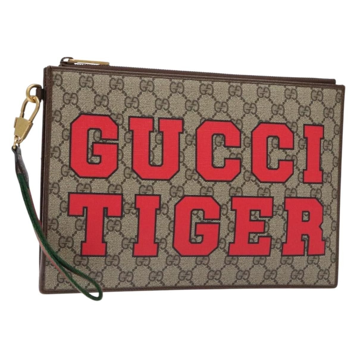 Gucci Gucci Vintage Web Sherry Line Handbag Canvas Size ONE SIZE - 1 Thumbnail