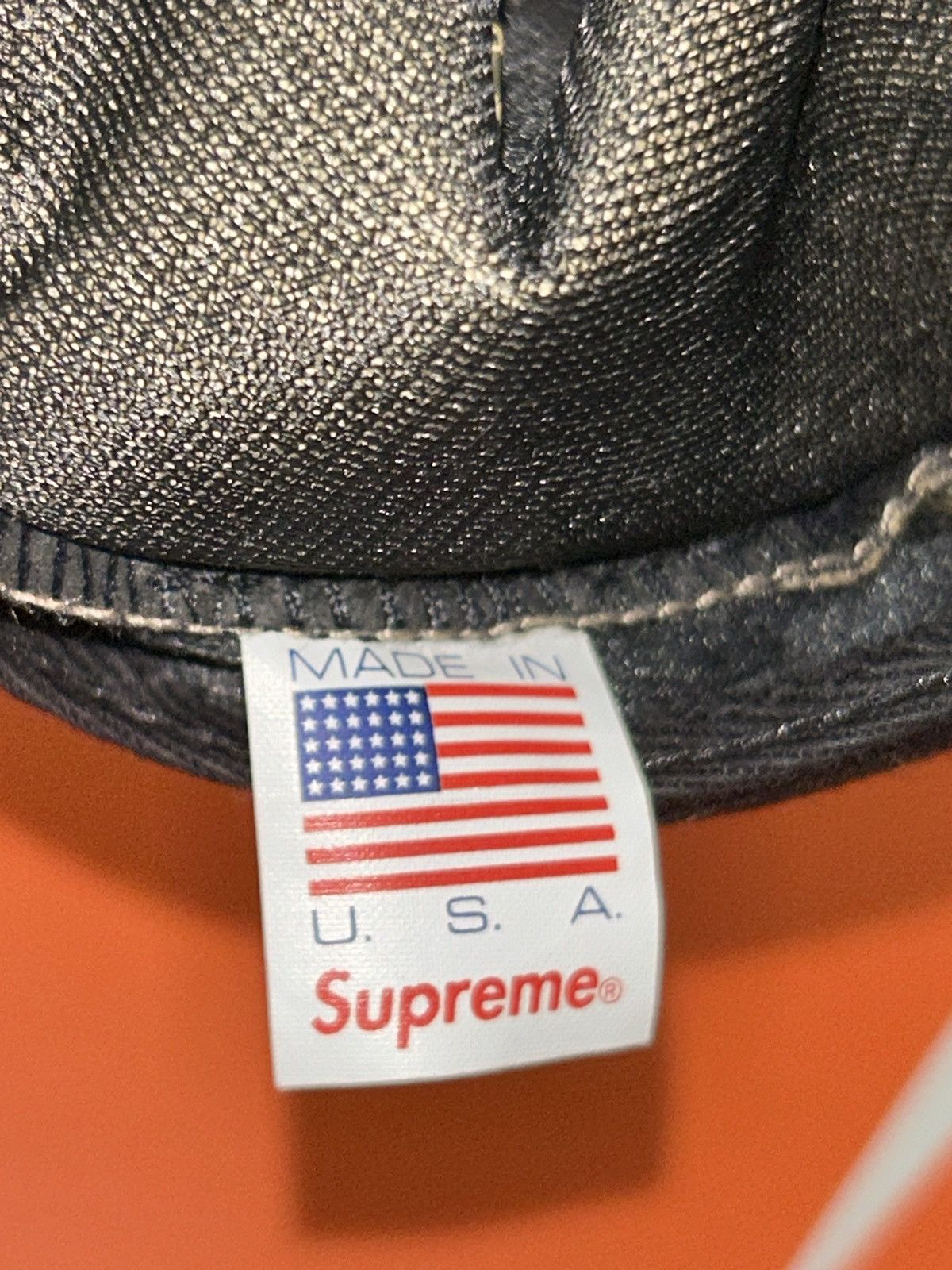 Supreme NWT Supreme Camo Leather Camp Cap Duck Camo Box Logo SS12 Size ONE SIZE - 6 Thumbnail