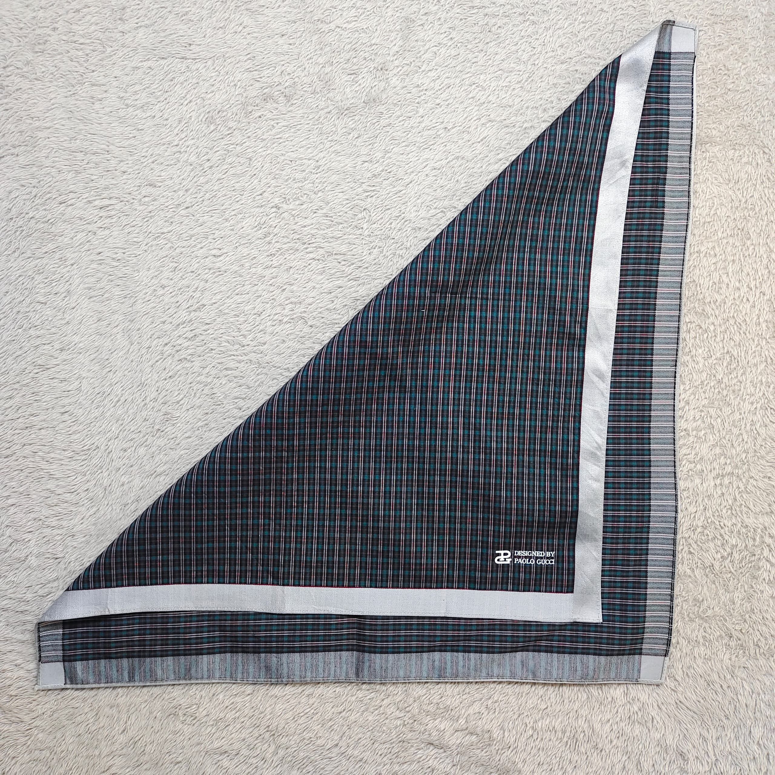 Gucci ‼️LAST OFFER‼️ PAOLO GUCCI l 80s POCKETSQUARE LUXURY Size ONE SIZE - 2 Thumbnail