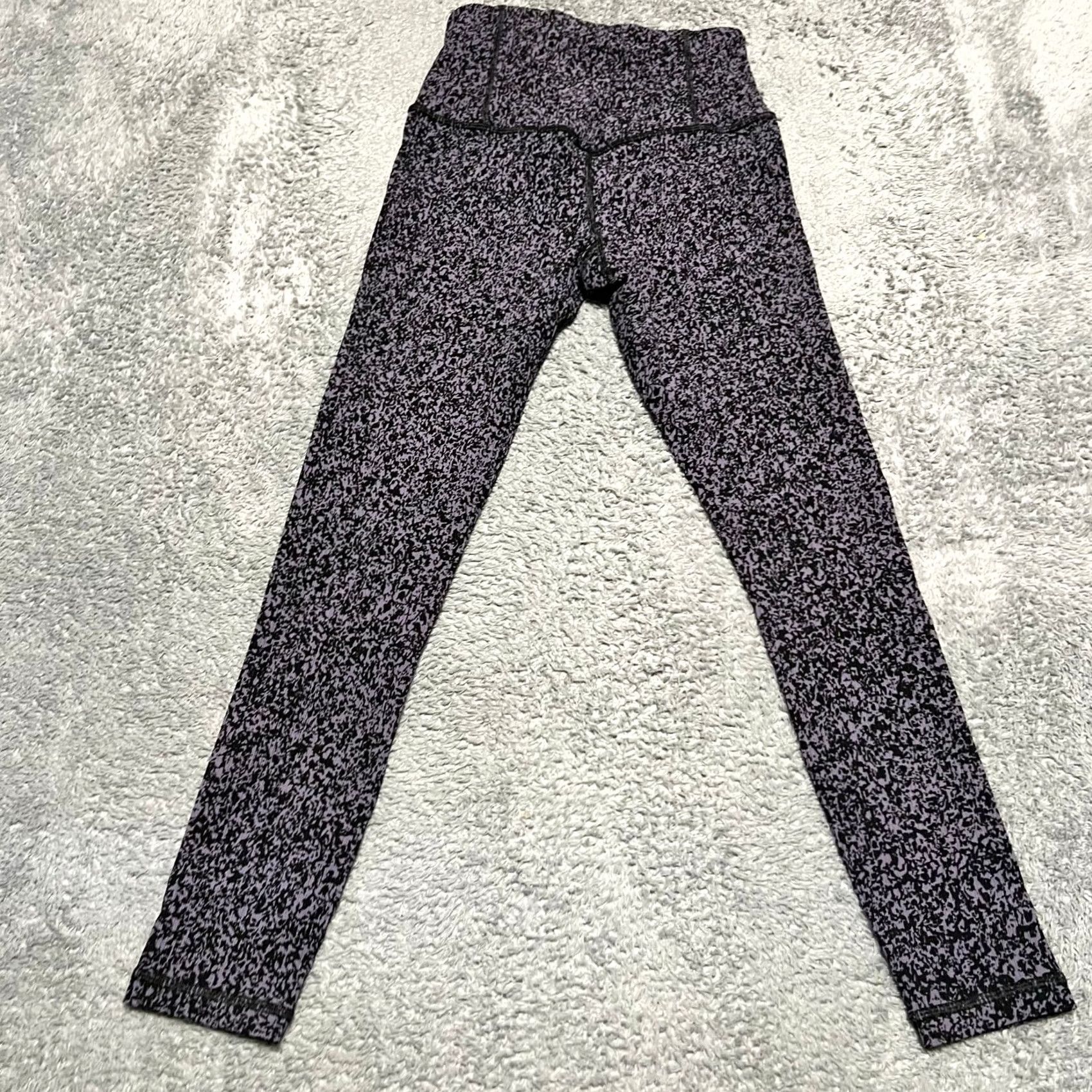 Athleta Athleta Leggings Womens Small Elation Rib Tight Purple S Womens Size 28" / US 6 / IT 42 - 3 Thumbnail
