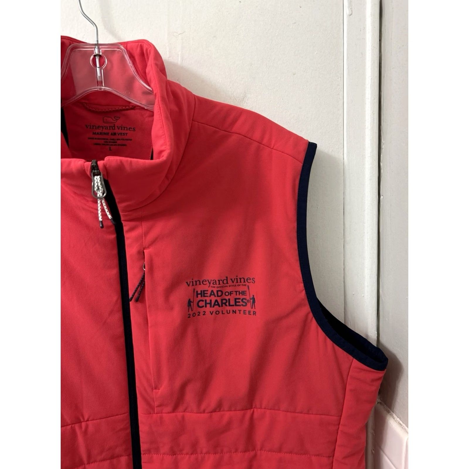 Vineyard Vines Vineyard Vines Marine Air Vest Mens Large Red 2022 Volunteer Jacket Size US L / EU 52-54 / 3 - 4 Thumbnail
