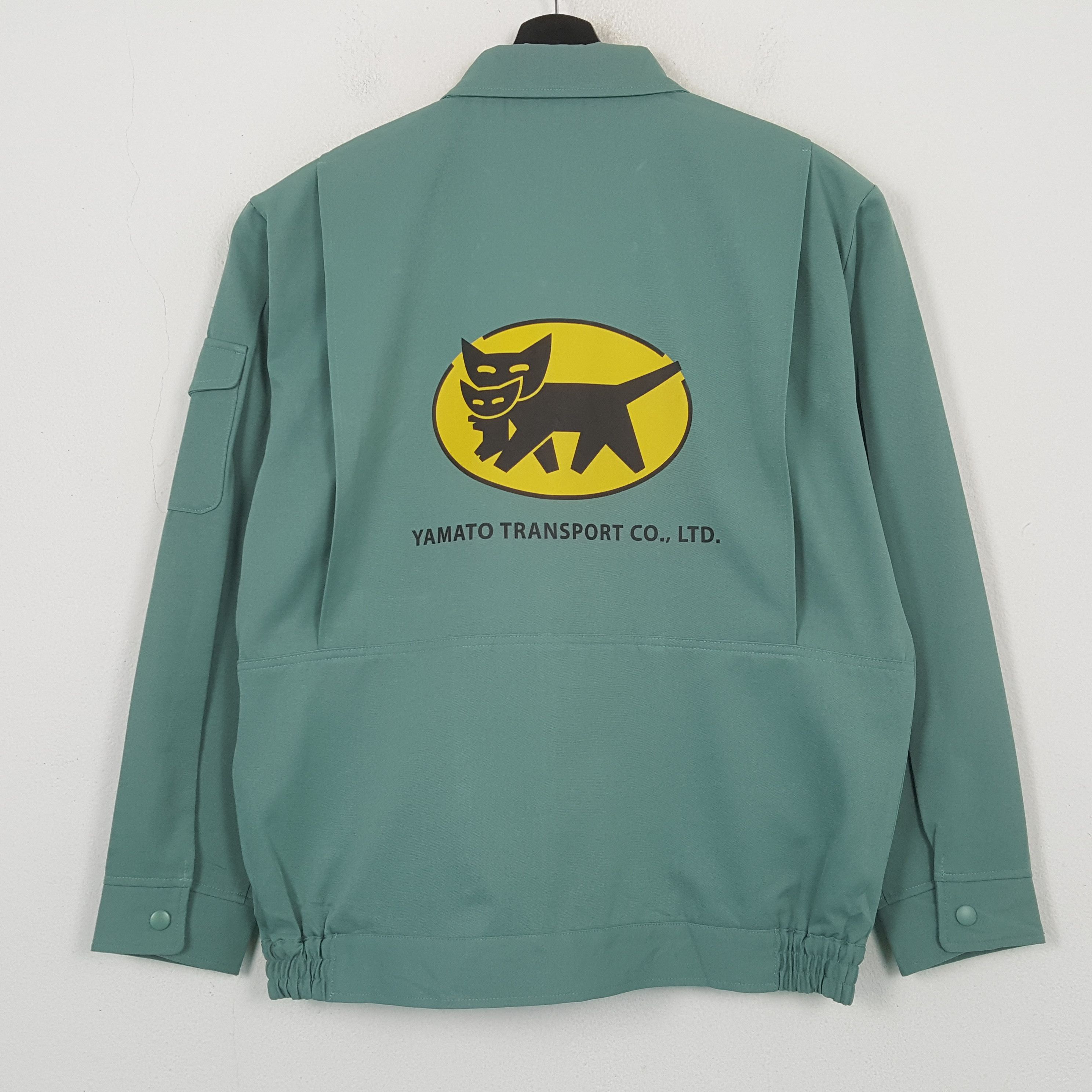 Vintage Yamato Transport Co LTD Workwear Custom Art Jacket RR26 Size US L / EU 52-54 / 3 - 1 Thumbnail