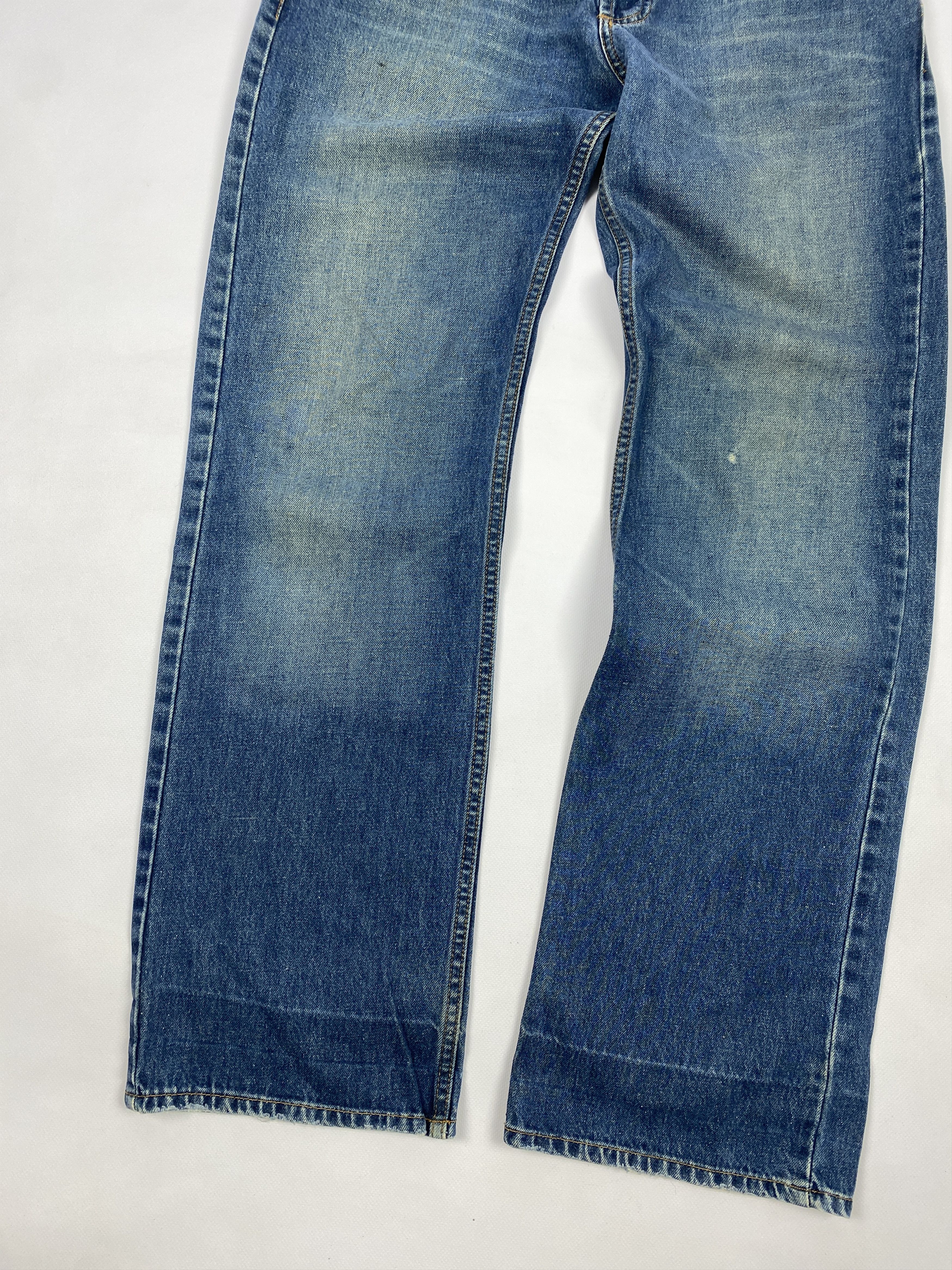 Diesel × Vintage Vintage Men`s Diesel Regular Fit Blue Denim Jeans Size 33 Size US 33 - 6 Thumbnail