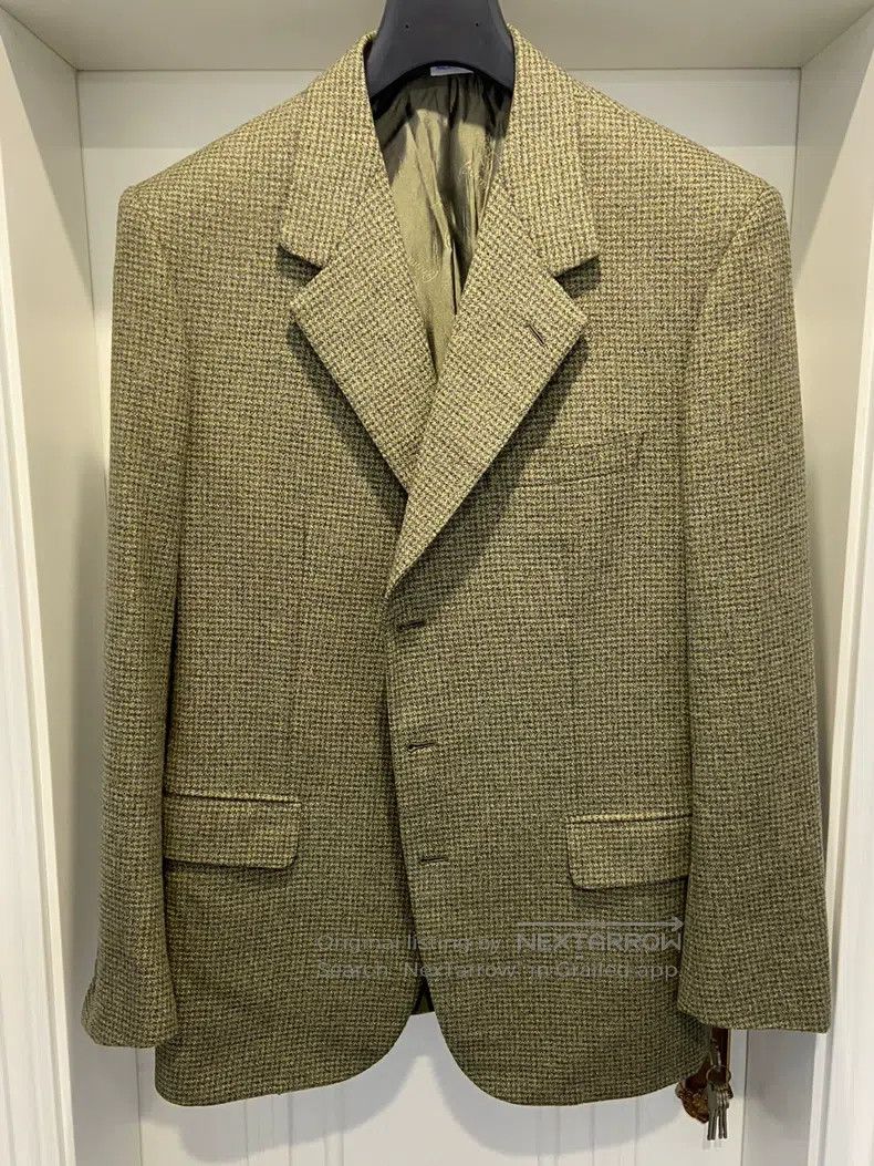 Brioni Brioni Cashmere tweed handmade single-breasted suit Size US XL / EU 56 / 4 - 1 Thumbnail