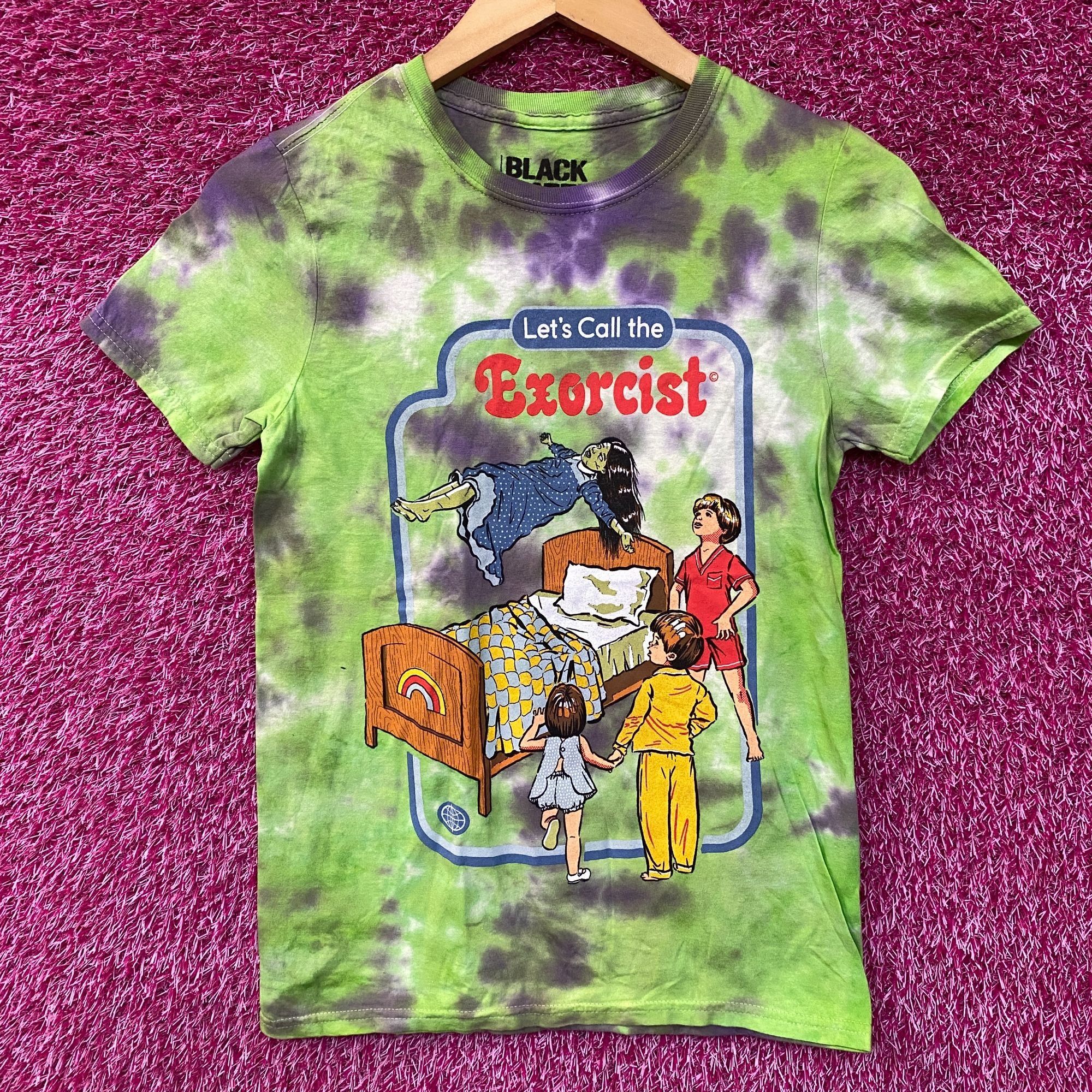 Other Black Matter Let's Call The Exorcist Tie Dye T-Shirt Extra S Size US XS / EU 42 / 0 - 1 Thumbnail