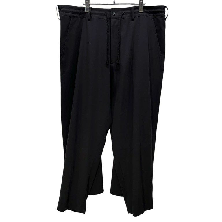 Yohji Yamamoto S'YTE Yohji Yamamoto Polyon Gabardine Flared Seam Crow Pants Size US 41 - 1 Thumbnail