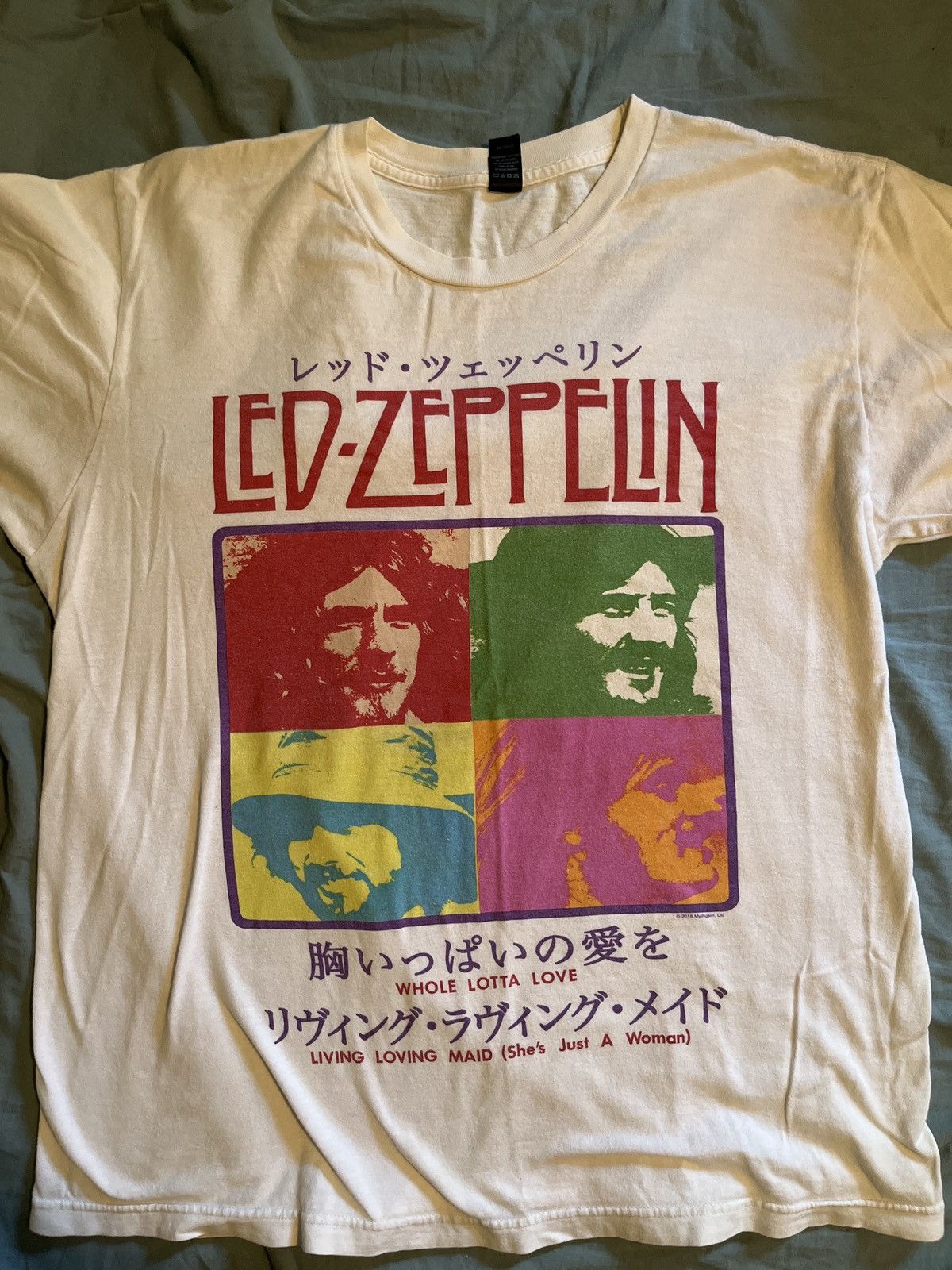 Tultex × Vintage Led Zeppelin Graphic Tee Size US L / EU 52-54 / 3 - 1 Thumbnail