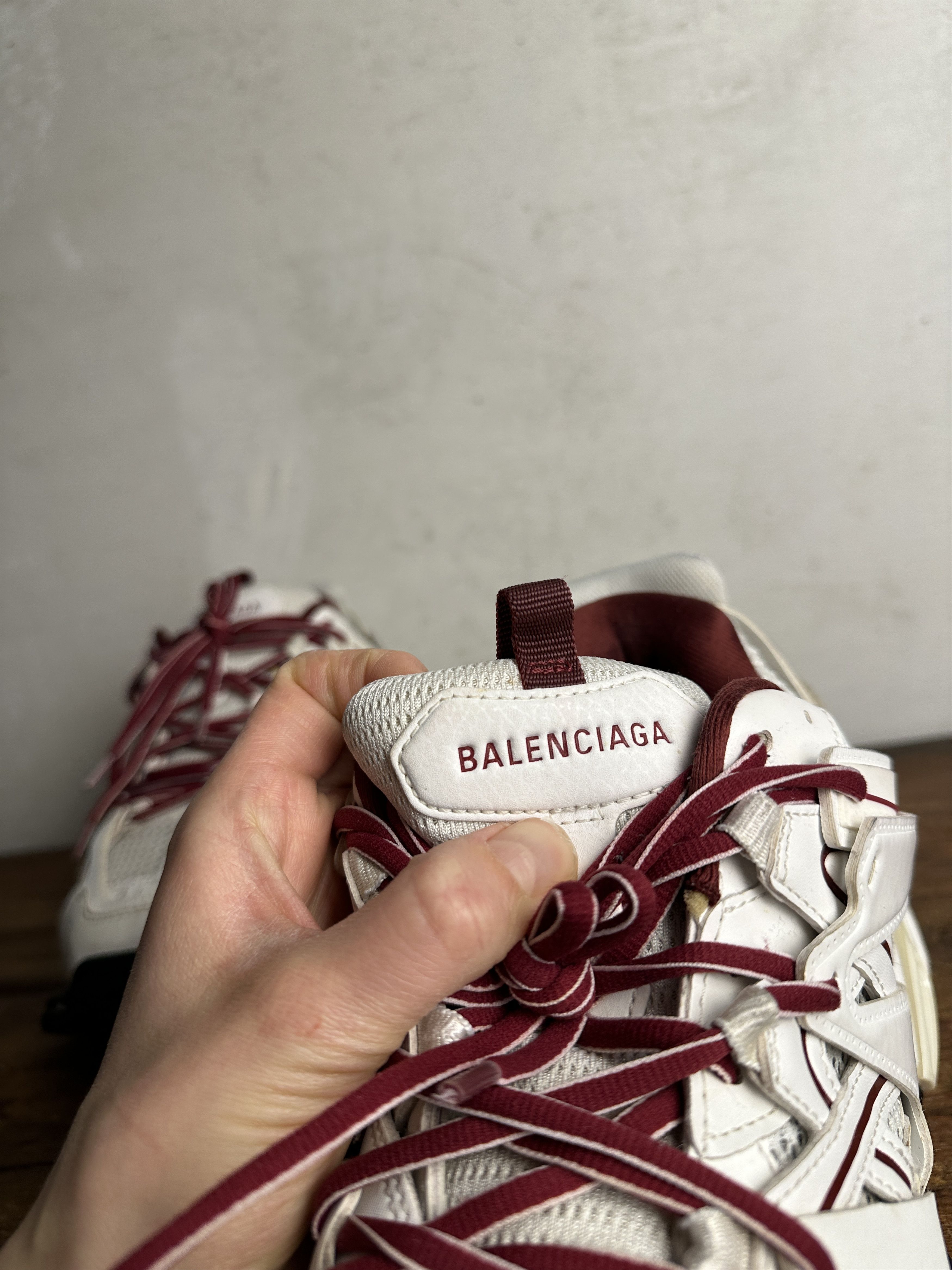 Balenciaga Balenciaga Track White Red Sneakers Size US 11 / EU 44 - 6 Thumbnail