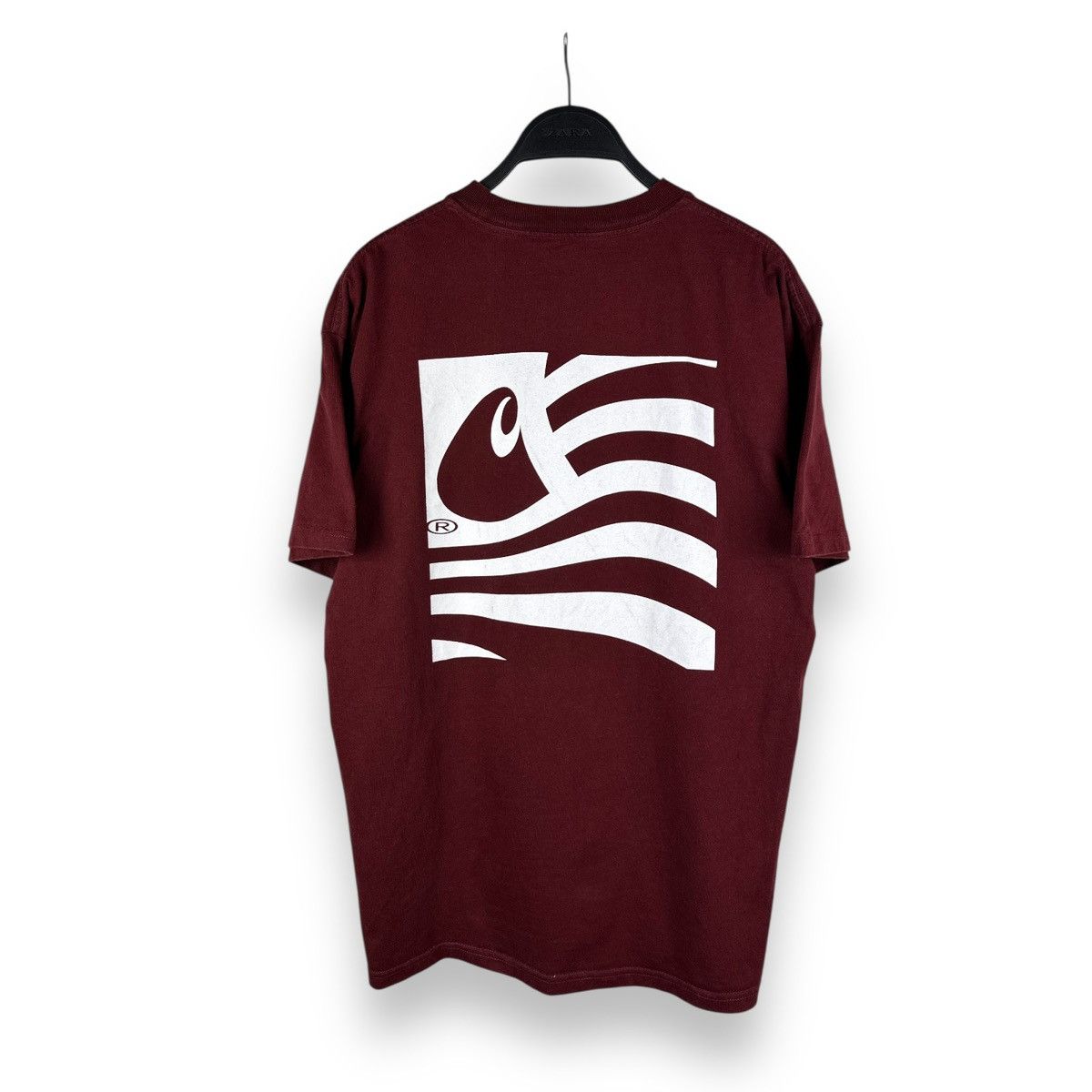 Carhartt × Carhartt Wip Carhartt WIP Waving State Flag Big Logo T-Shirt Short Sleeve Size US M / EU 48-50 / 2 - 1 Thumbnail