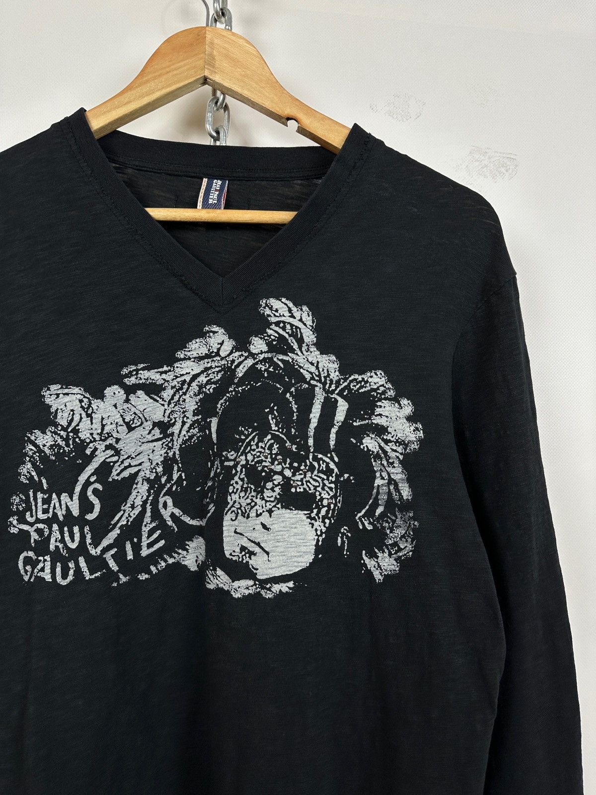 Jean Paul Gaultier Jean Paul Gaultier V-Neck Long Sleeve Shirt Size US M / EU 48-50 / 2 - 6 Thumbnail