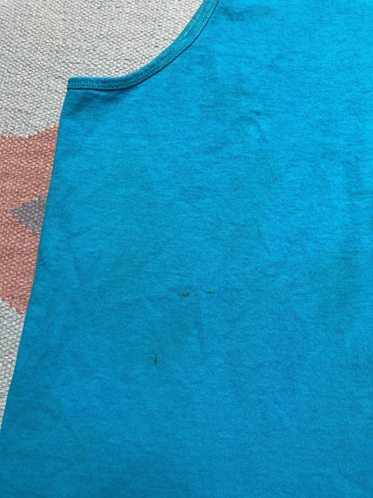 Fruit Of The Loom × Vintage 90s tank top shirt fruit of the loom stained grunge beach XL Size US XL / EU 56 / 4 - 2 Thumbnail
