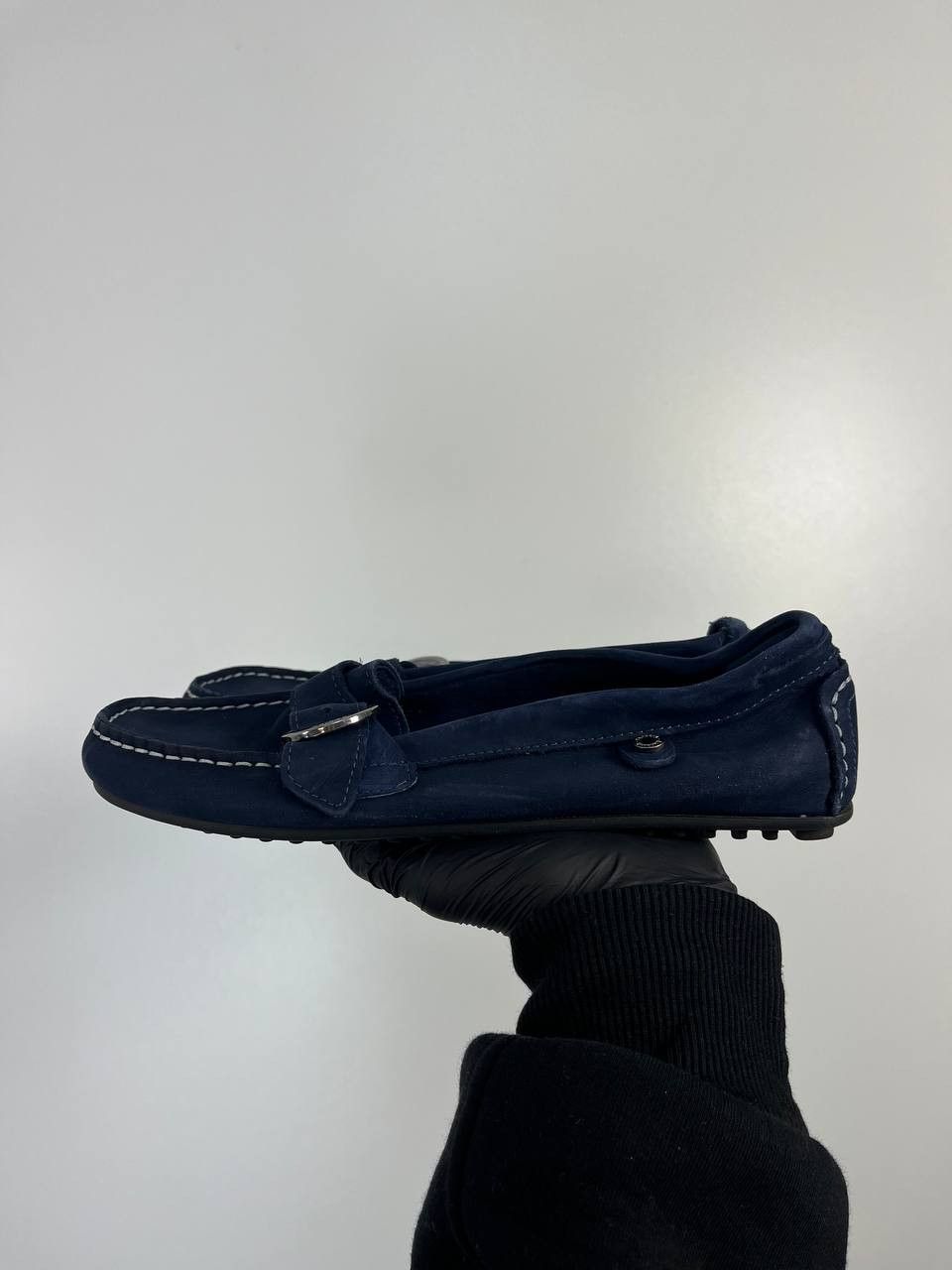 Barbour Barbour Blue Suede Driving Shoes Loafers Womens Size Eu 37 Size US 7 / IT 37 - 5 Thumbnail