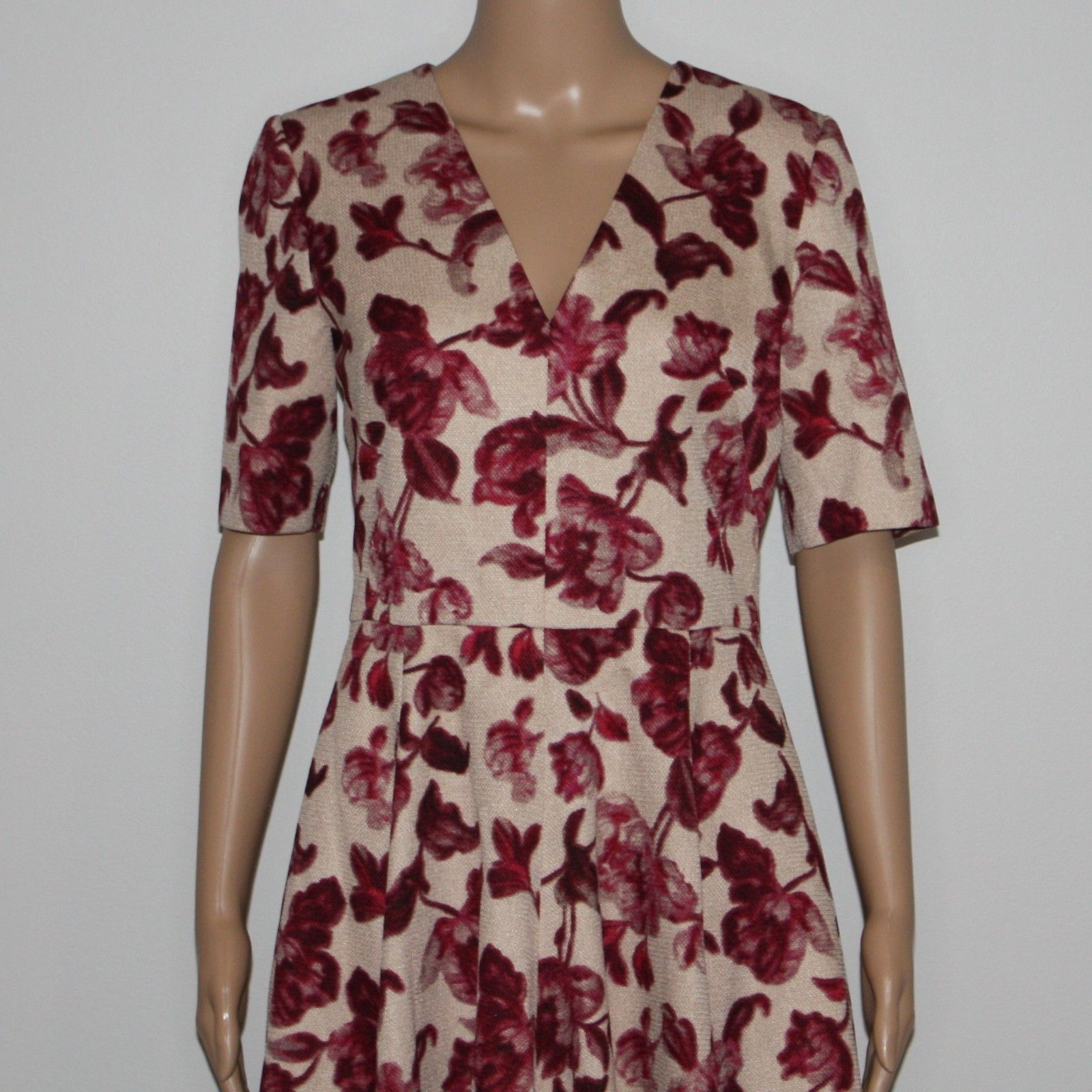 Other Gal Meets Glam Edith Floral Print A-Line Dress in size 6 NWT Size M / US 6-8 / IT 42-44 - 6 Thumbnail