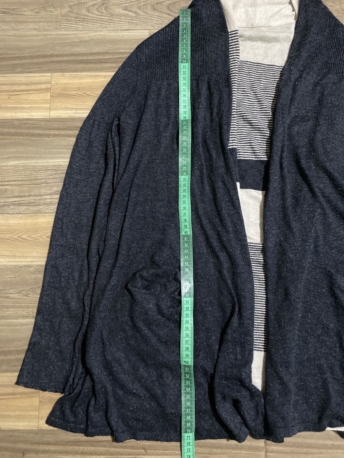 If Six Was Nine JAPANESE BRAND DOUBLE LAYERED CARDIGAN Size US M / EU 48-50 / 2 - 9 Thumbnail