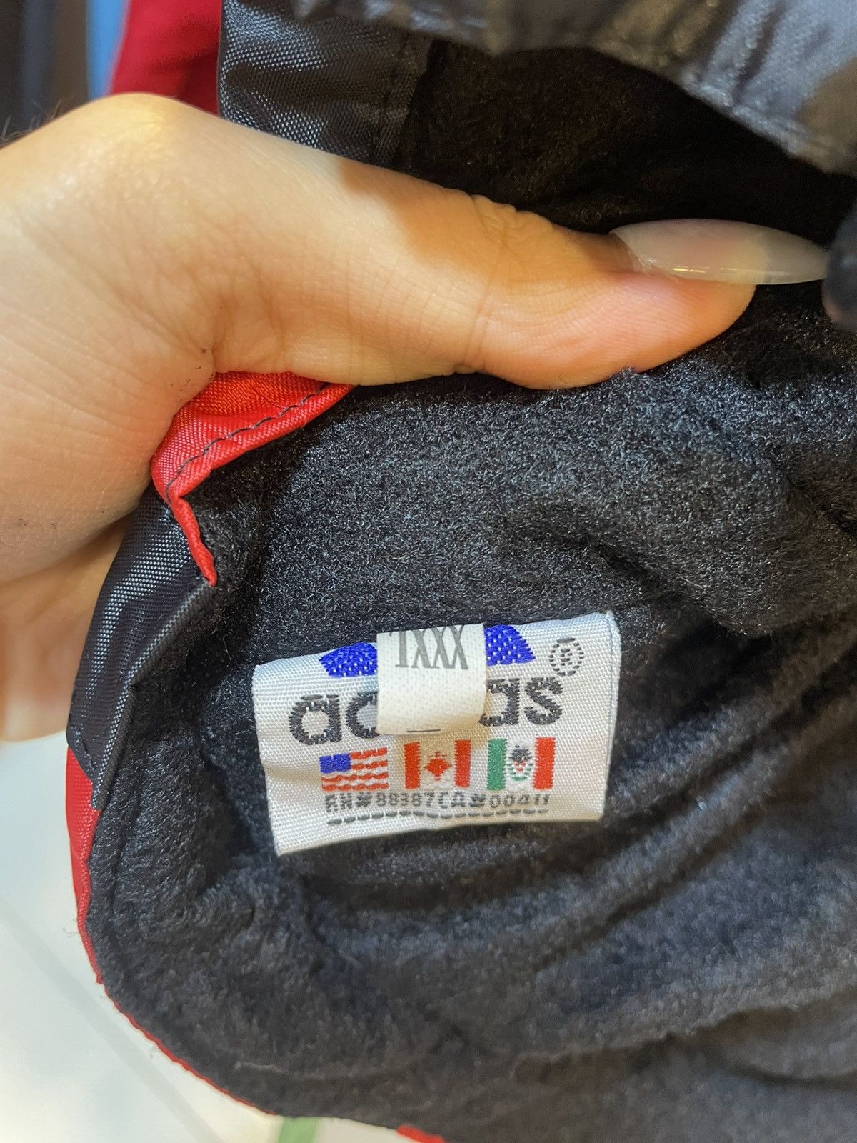 Adidas Vintage 90s AC Milan Jacket Size US XXL / EU 58 / 5 - 4 Thumbnail