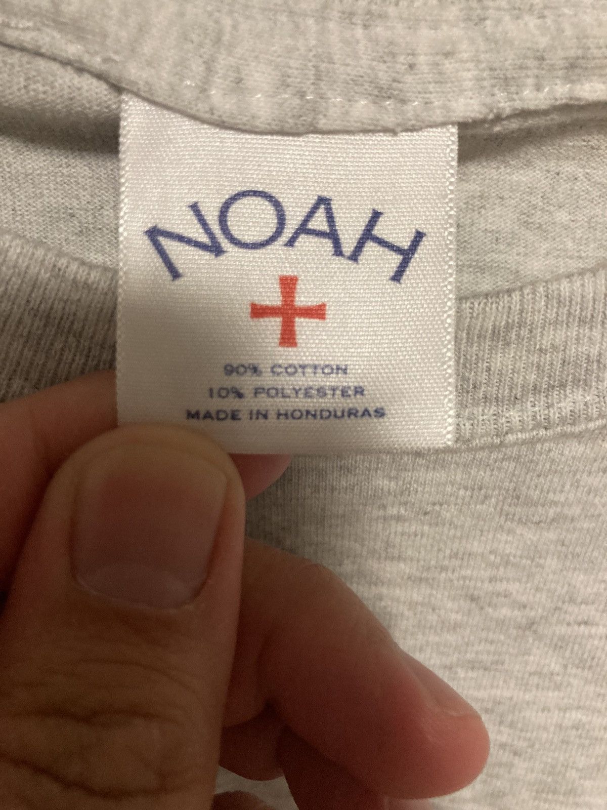 Noah Noah NYC Grey Waves Long Sleeve T-Shirt Size US L / EU 52-54 / 3 - 3 Thumbnail