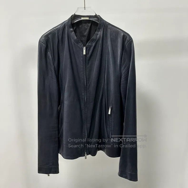 Fendi FENDI Zipper Leather Jacket i Size US M / EU 48-50 / 2 - 2 Thumbnail