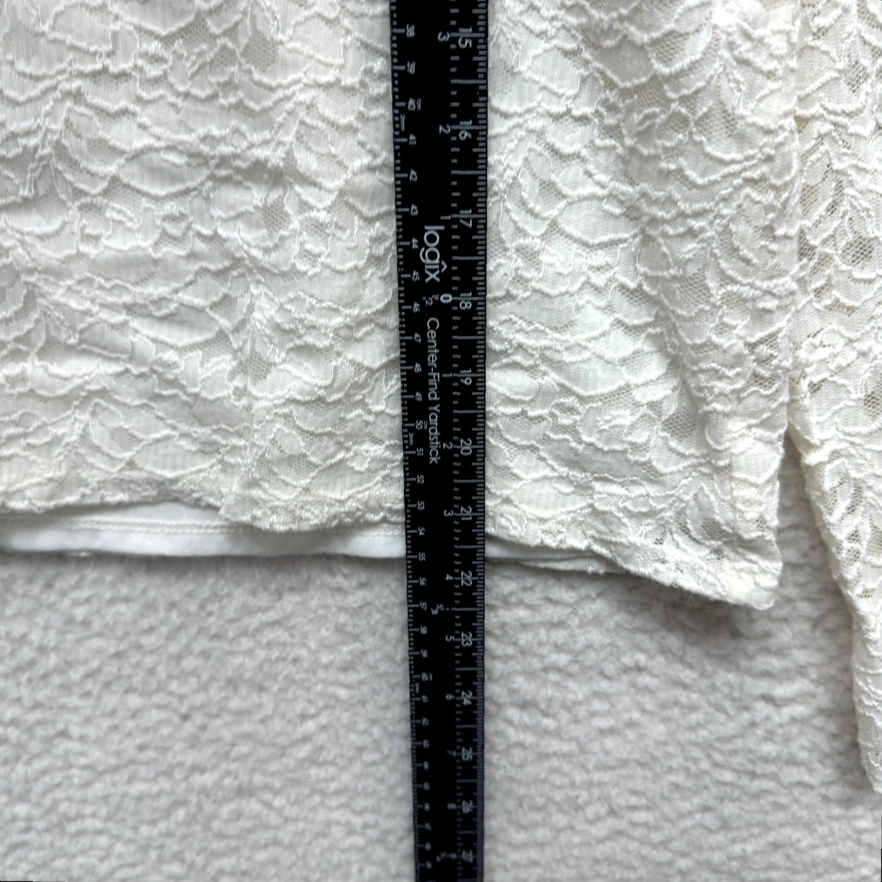 Vintage Y2K Vintage Lace Top White L Shirt Boho Grunge Whimsigoth Edwardian Womens Size L / US 10 / IT 46 - 5 Thumbnail