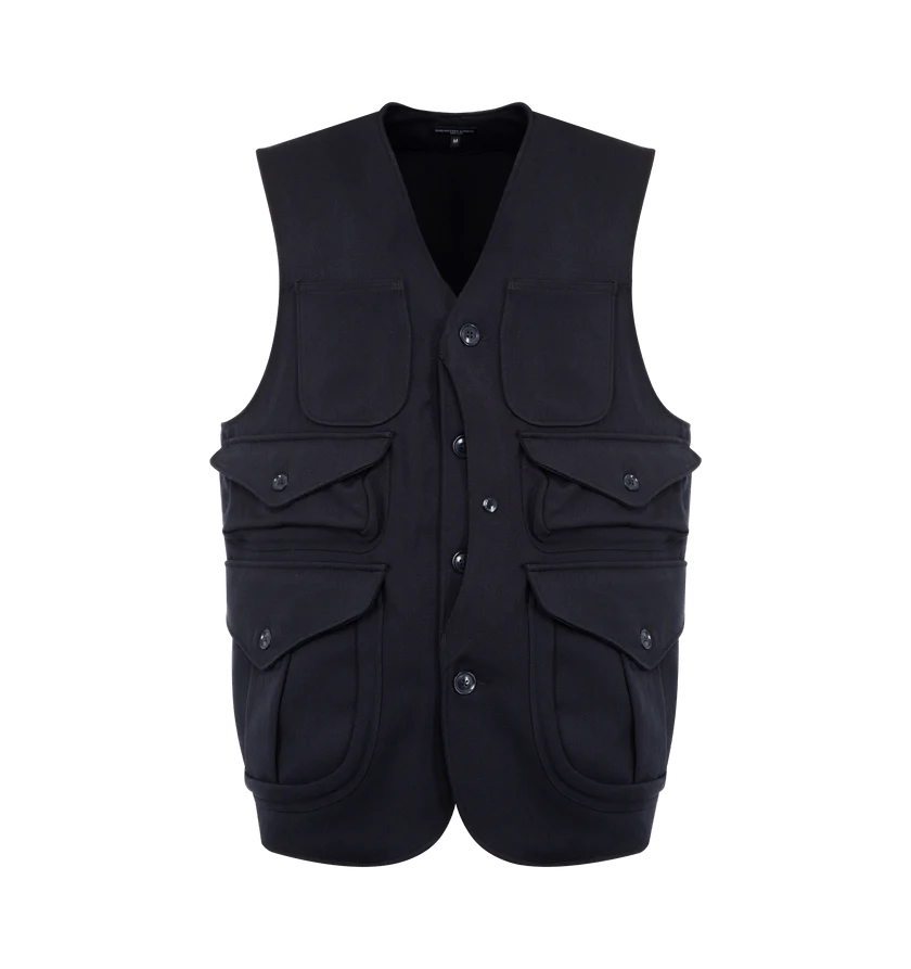 Engineered Garments o1h1sh11225 Hunting Jacket in Black Size US M / EU 48-50 / 2 - 1 Thumbnail