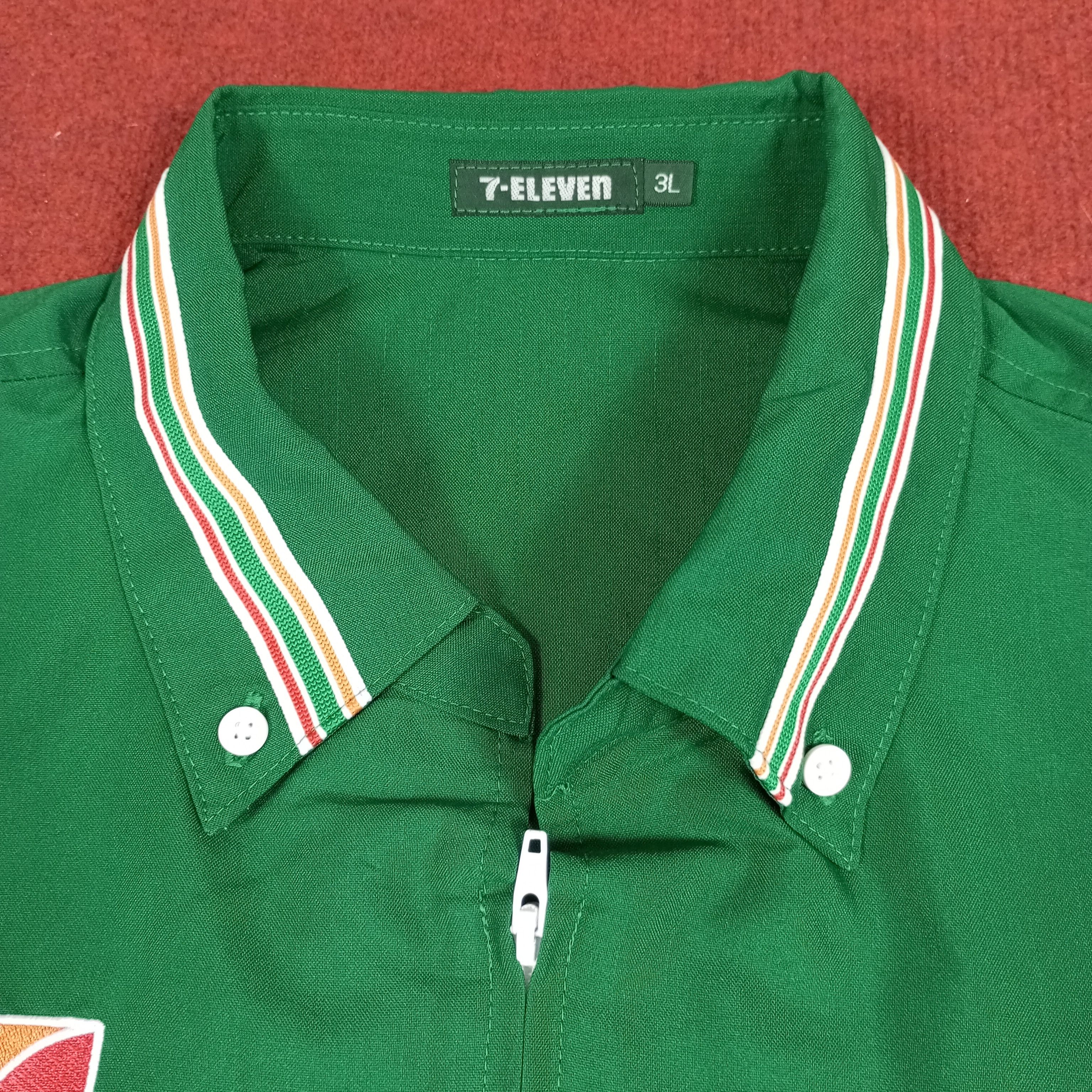 Vintage 7 Eleven Japanese Workers Workwear Jacket Size US L / EU 52-54 / 3 - 6 Thumbnail