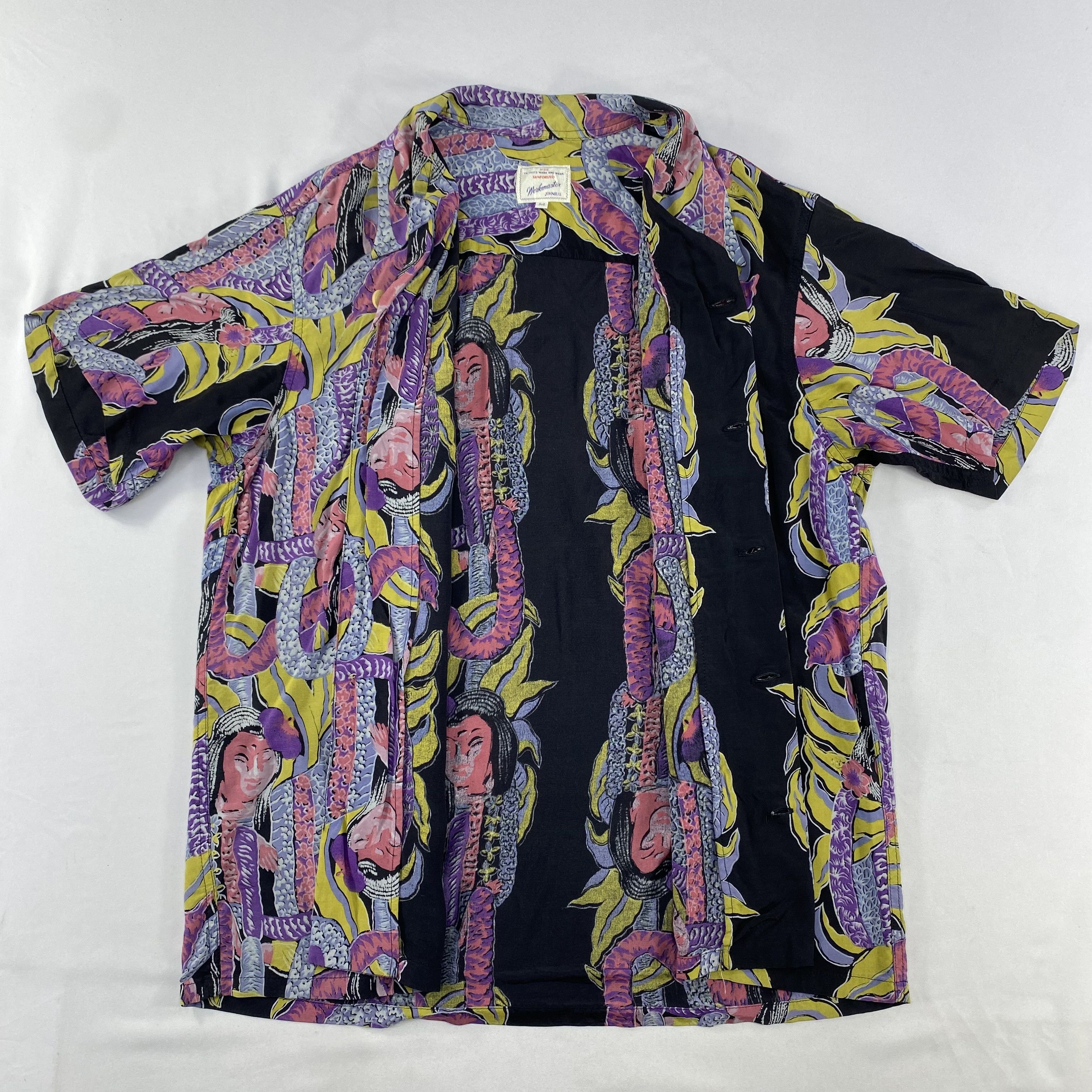 Johnbull Workmaster Johnbull Aloha Hawaiian Shirt HW049 Size US M / EU 48-50 / 2 - 3 Thumbnail