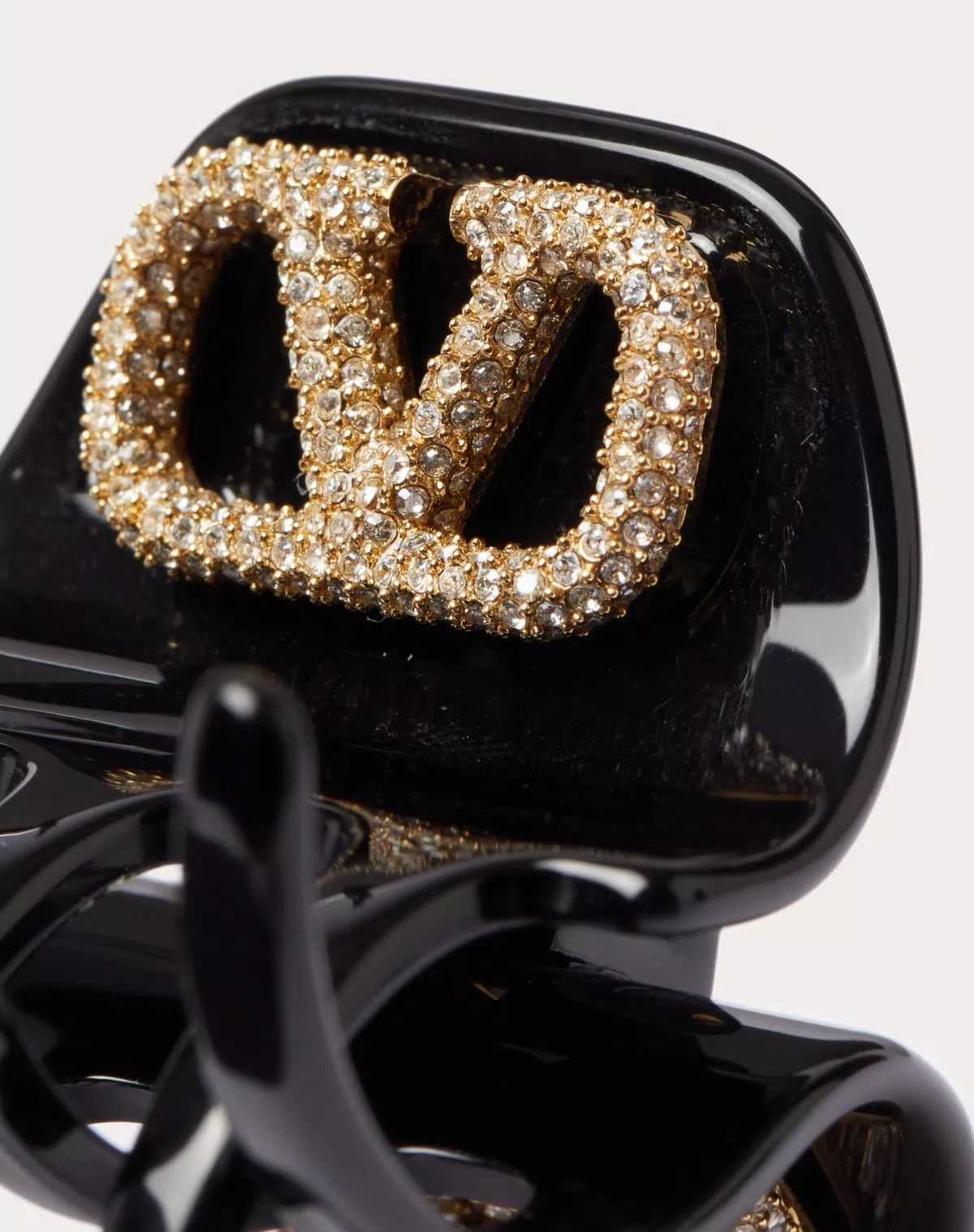 Valentino oc11z0725 Size:OS/ Hair Clip in Black Size ONE SIZE - 2 Thumbnail