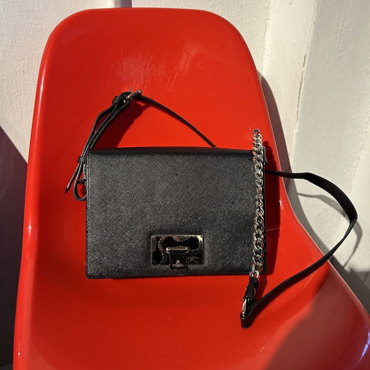 Vivienne Westwood Vivienne Westwood Opio Saffiano Leather Size ONE SIZE - 1 Thumbnail