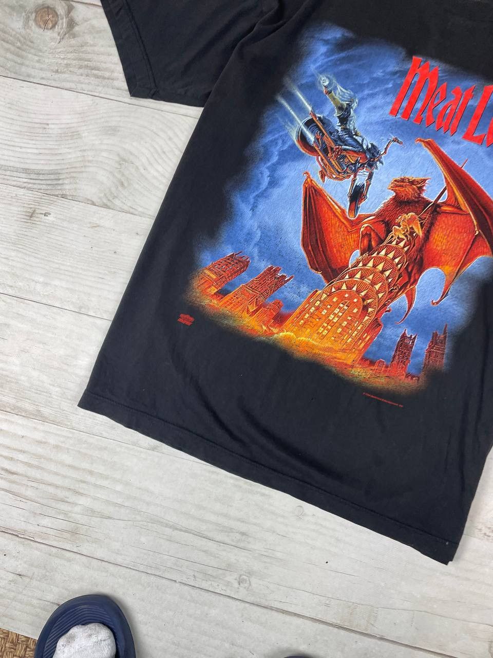 Band Tees Vintage 1994 Meat Loaf T Shirt - Tour Concert Band Tee Size US L / EU 52-54 / 3 - 2 Thumbnail