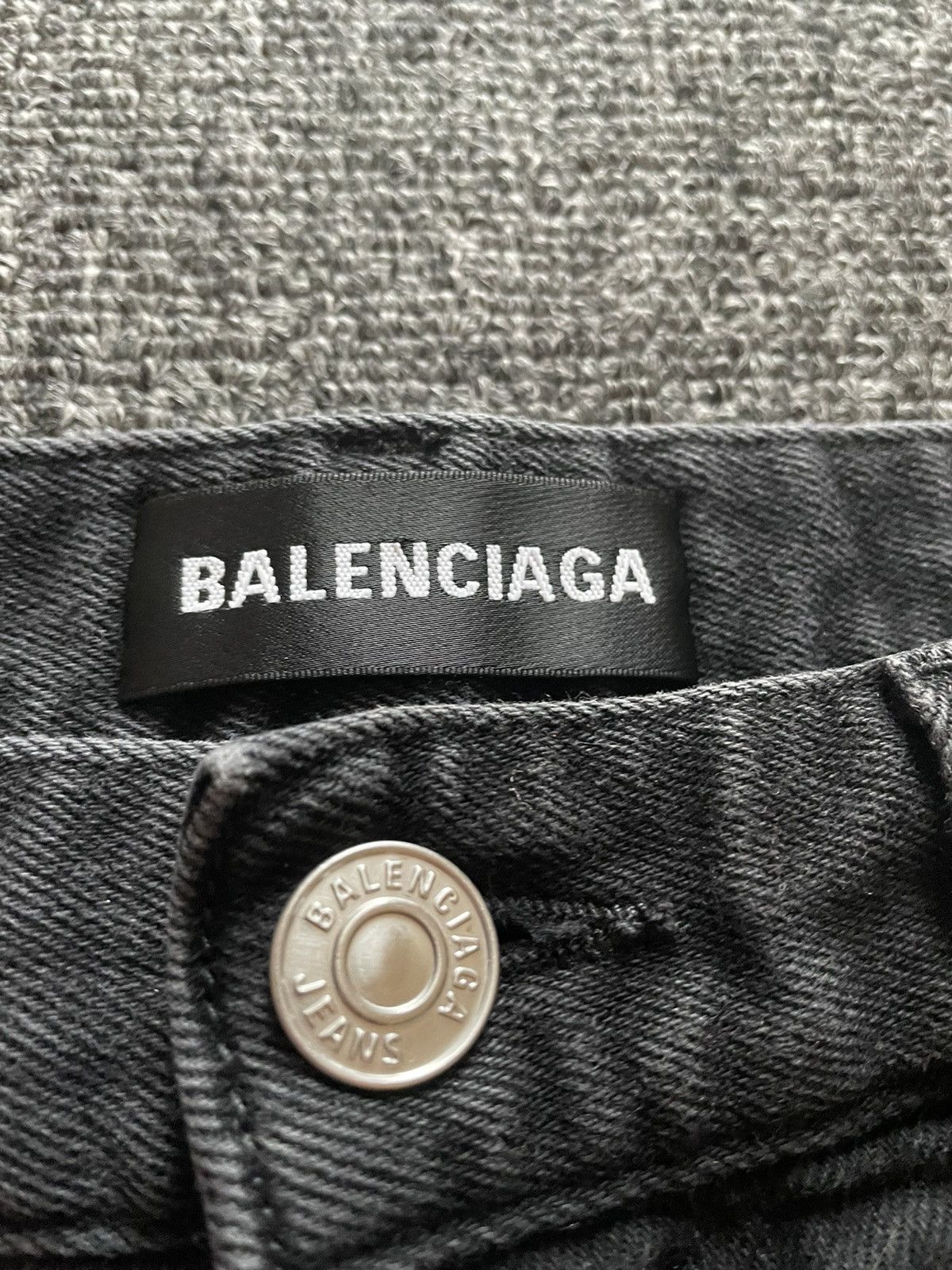 Balenciaga Balenciaga black jenas size 29 Size 29" - 3 Thumbnail