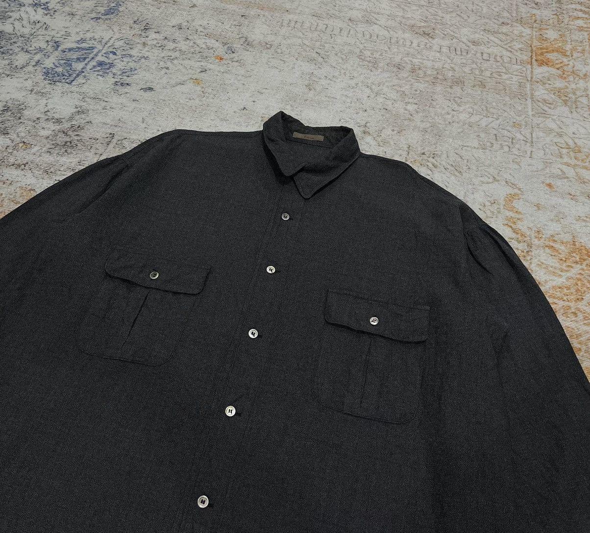 Yohji Yamamoto 80s Y’s For Men 2Pocket Oversize Button Up Size US XL / EU 56 / 4 - 2 Thumbnail