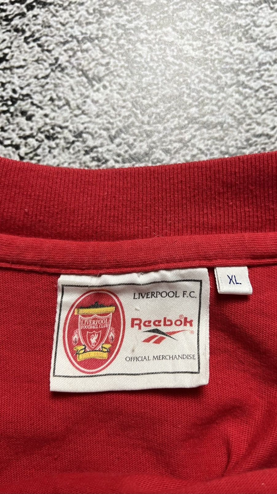 Reebok 1996-1997 FC Liverpool Reebok vintage T shirt Size US XL / EU 56 / 4 - 4 Thumbnail