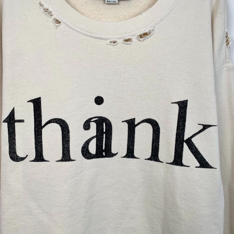 Gucci Gucci White Long Sleeve Sweatshirt with Print- Size US M / EU 48-50 / 2 - 4 Thumbnail