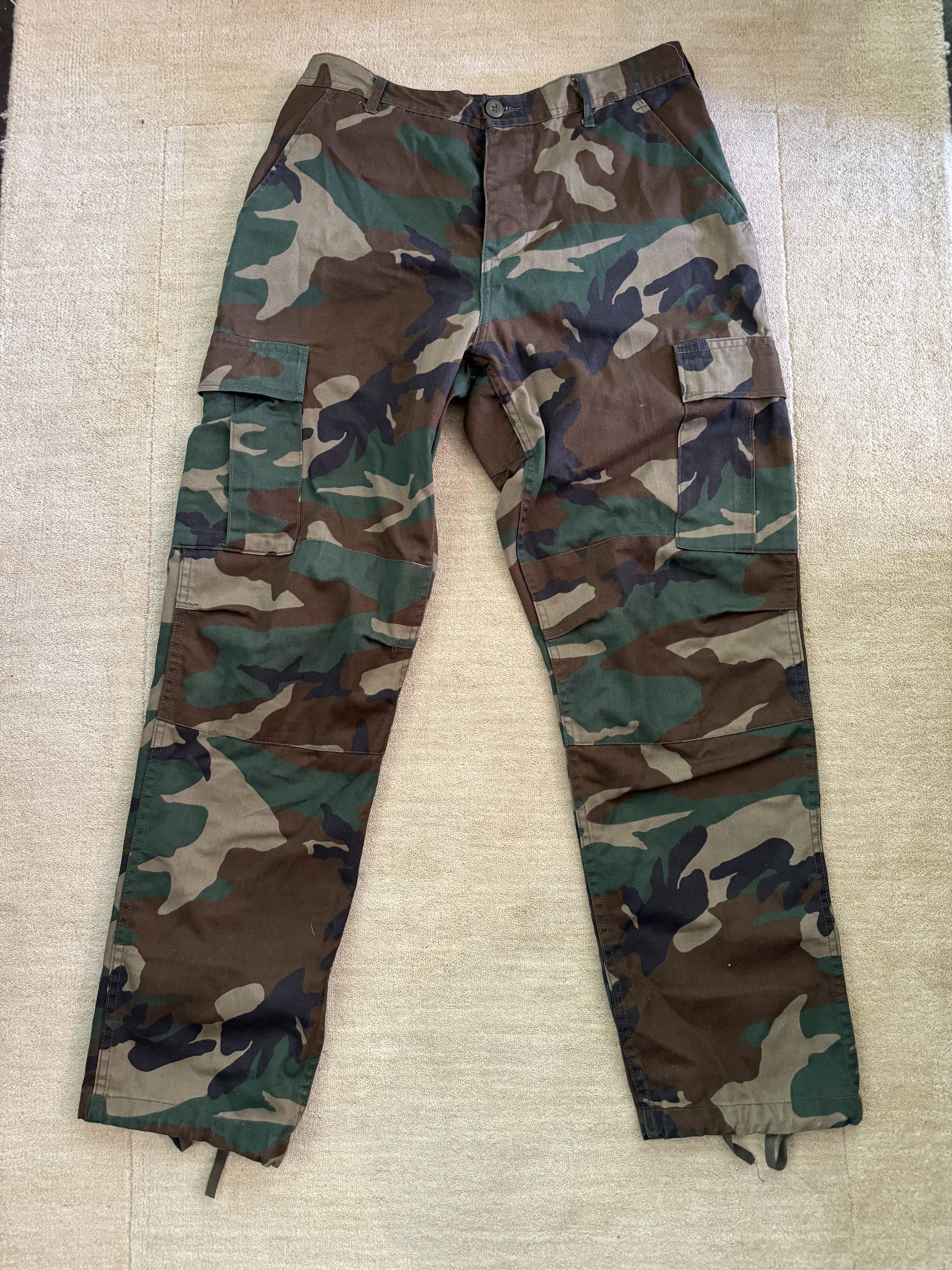 Rothco Military Adjustable Camo Cargo Pants Size US 30 / EU 46 - 1 Thumbnail