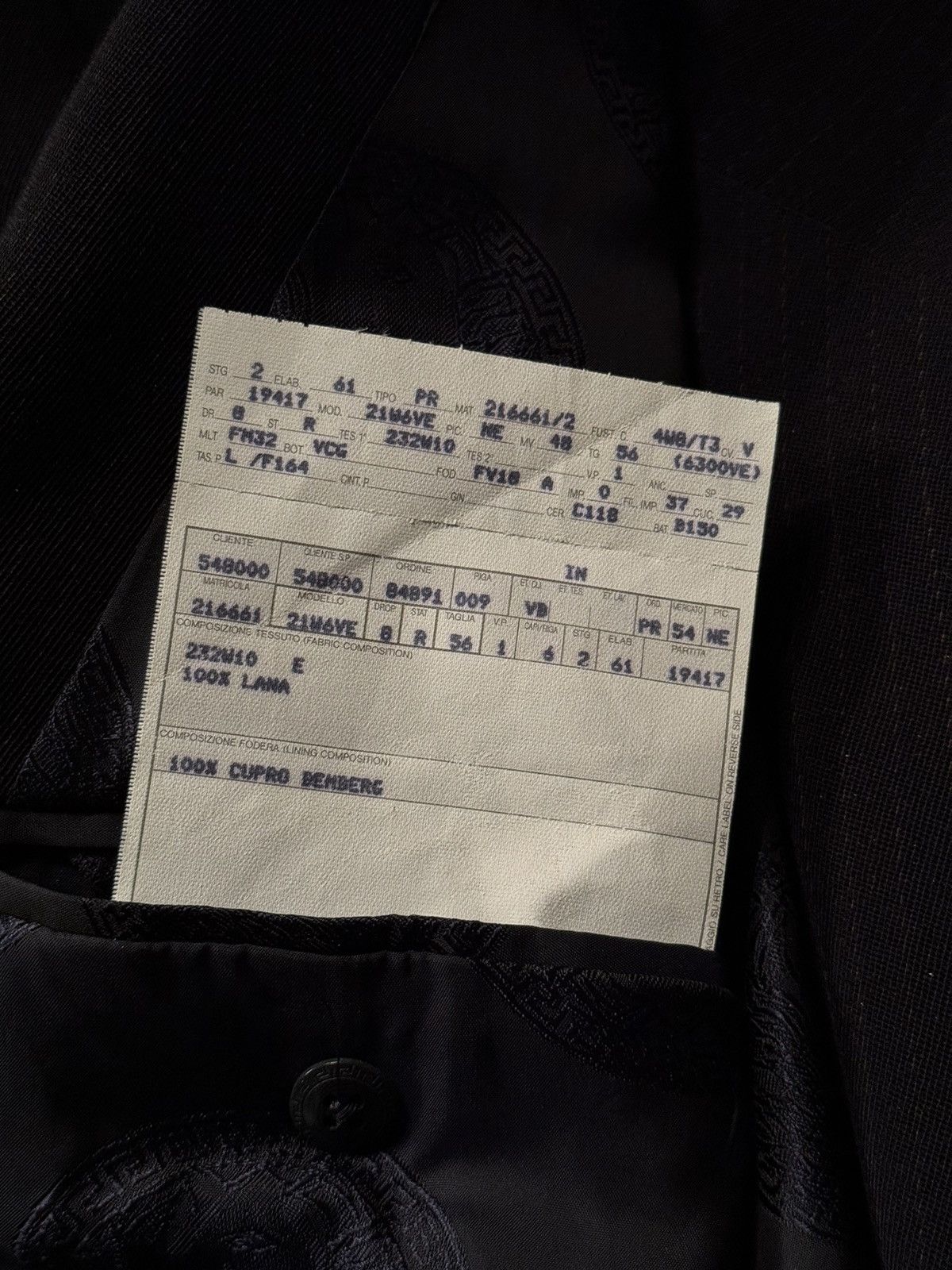 Versace Gianni Versace 1990s archive vintage blazer Size 46R - 7 Thumbnail