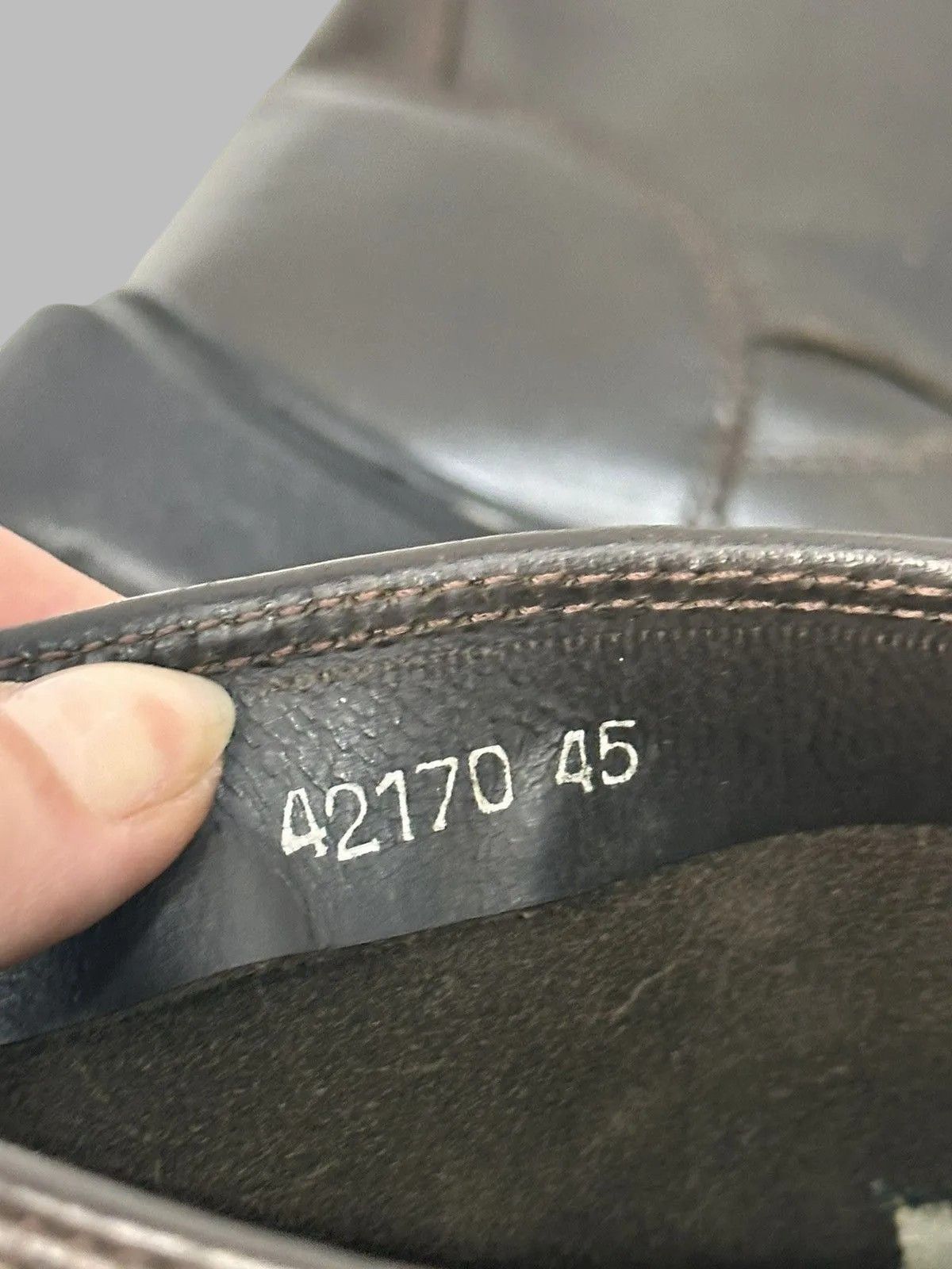Other Western AS98 Vintage High Leather Boots Balenciaga Inspired Size US 11 / EU 44 - 15 Thumbnail