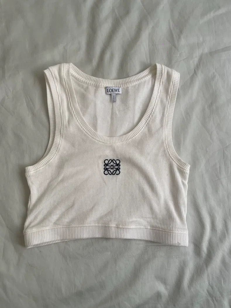 Loewe Loewe Embroidered Logo Vest Size XS / US 0-2 / IT 36-38 - 1 Thumbnail