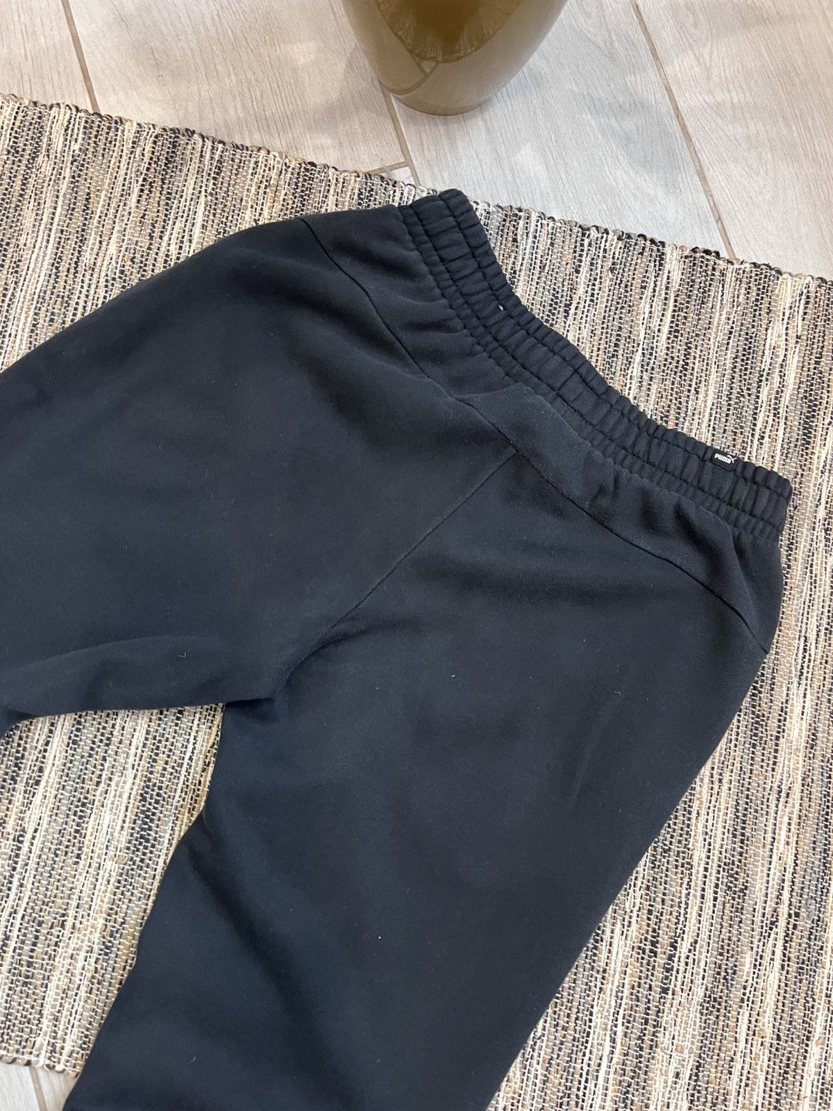 Puma × Vintage Puma Sweatpants faded black fleece pants minimalistic Size US 30 / EU 46 - 7 Thumbnail