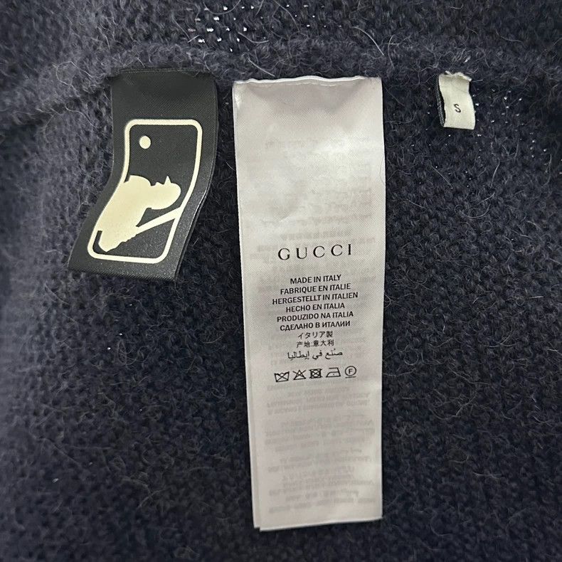 Gucci Gucci Mlb co-branded logo long cardigan jacket Size US S / EU 44-46 / 1 - 7 Thumbnail