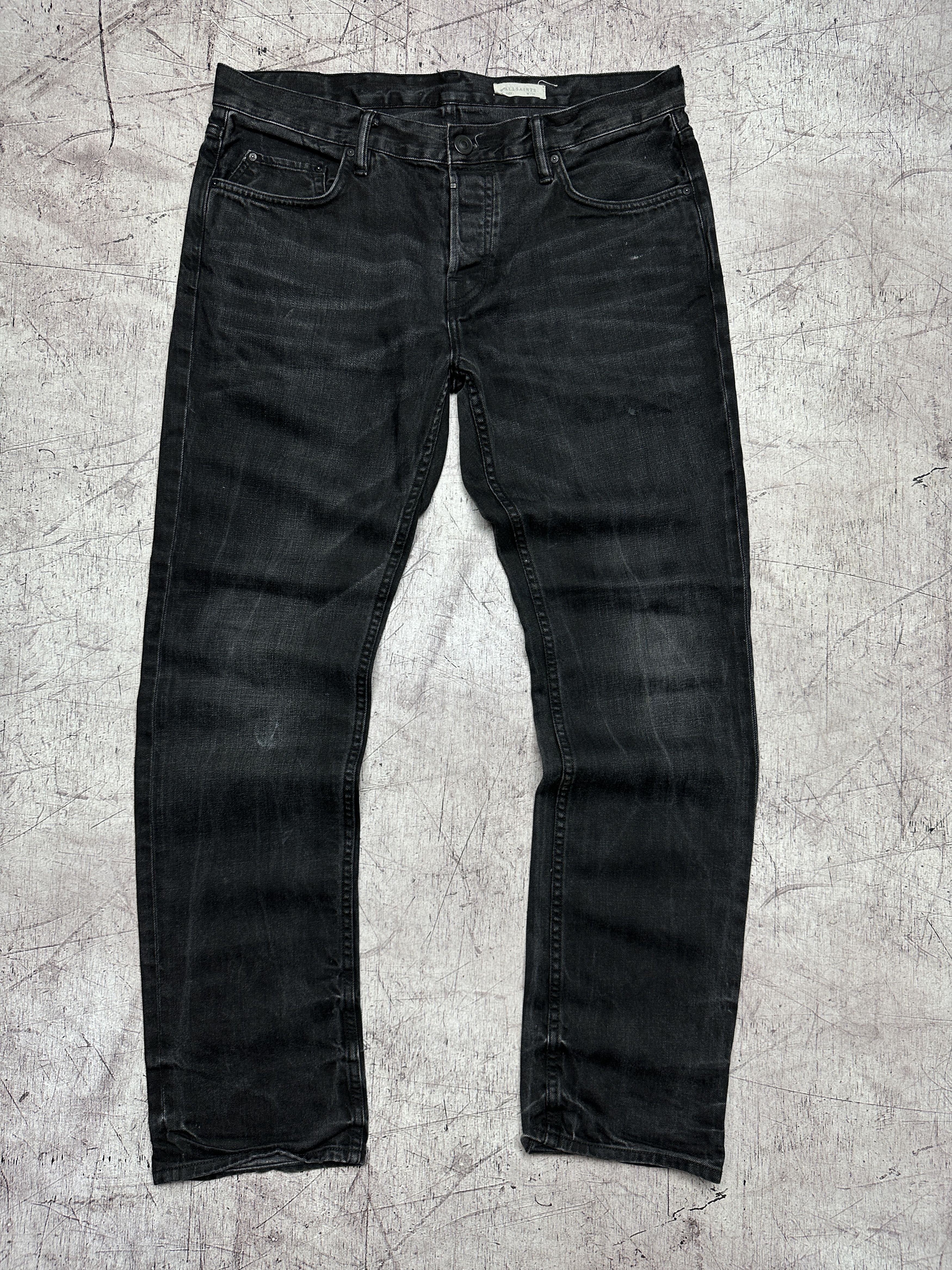 Allsaints Allsaints Mens Sgurr Iggy Denim Pants Jeans Size US 33 - 1 Thumbnail