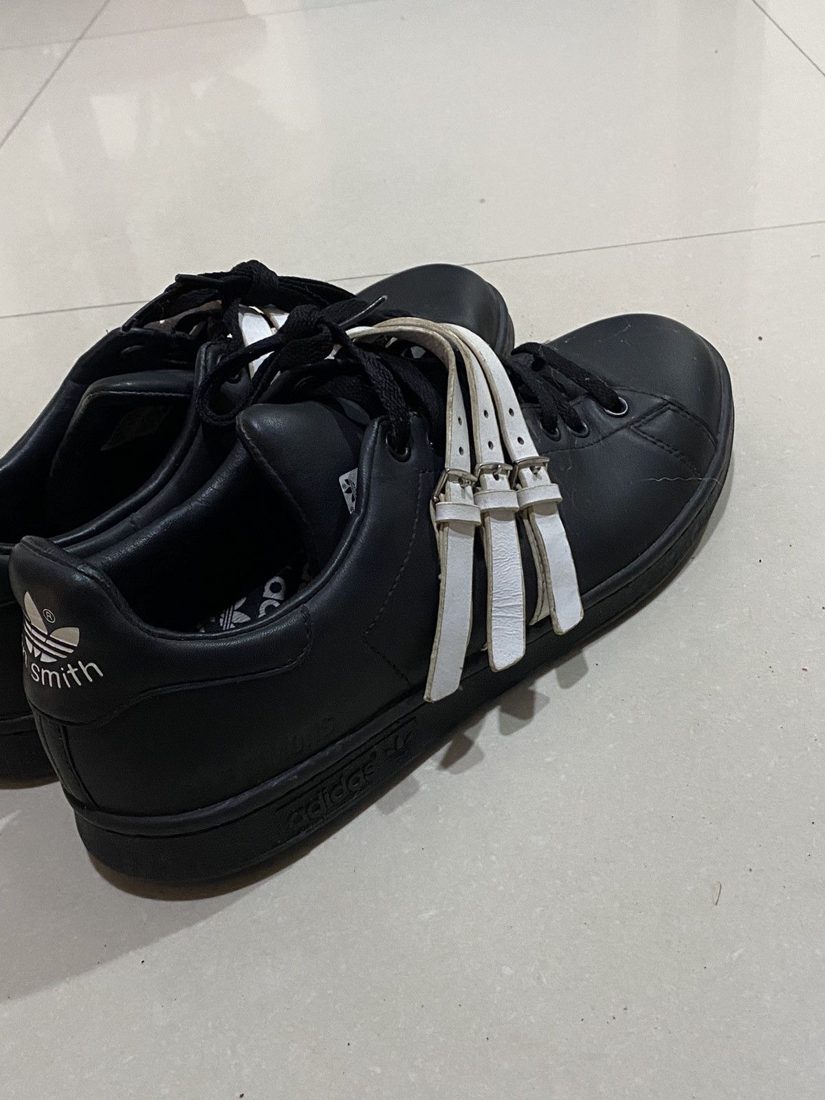 Adidas × Raf Simons Adidas RAF SIMONS x Stan smith strap "Core Black" Size US 10.5 / EU 43-44 - 6 Thumbnail