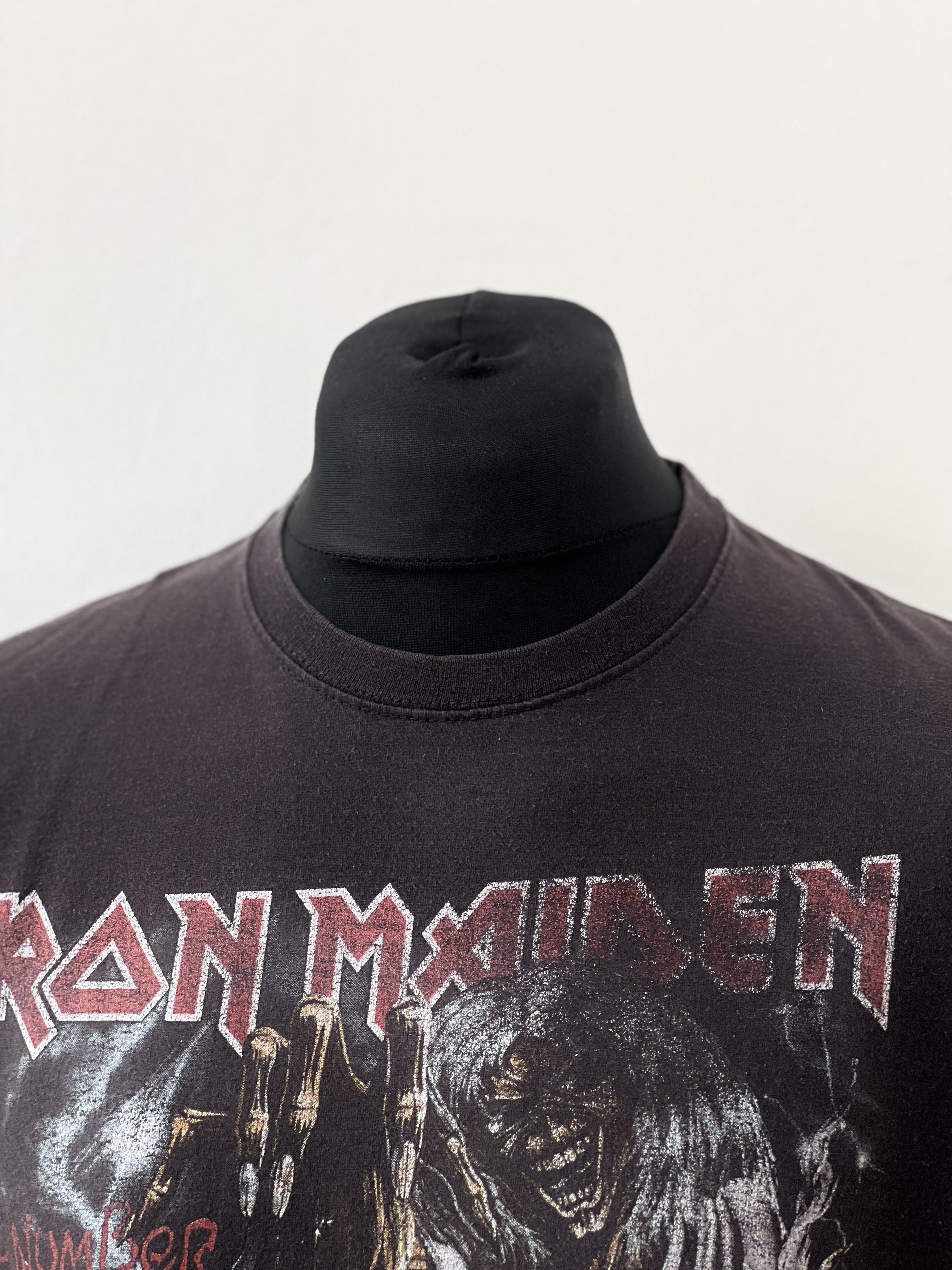 Fruit Of The Loom × Iron Maiden × Vintage Fruit of the Loom x Iron Maiden vintage t-shirt Size US L / EU 52-54 / 3 - 7 Thumbnail
