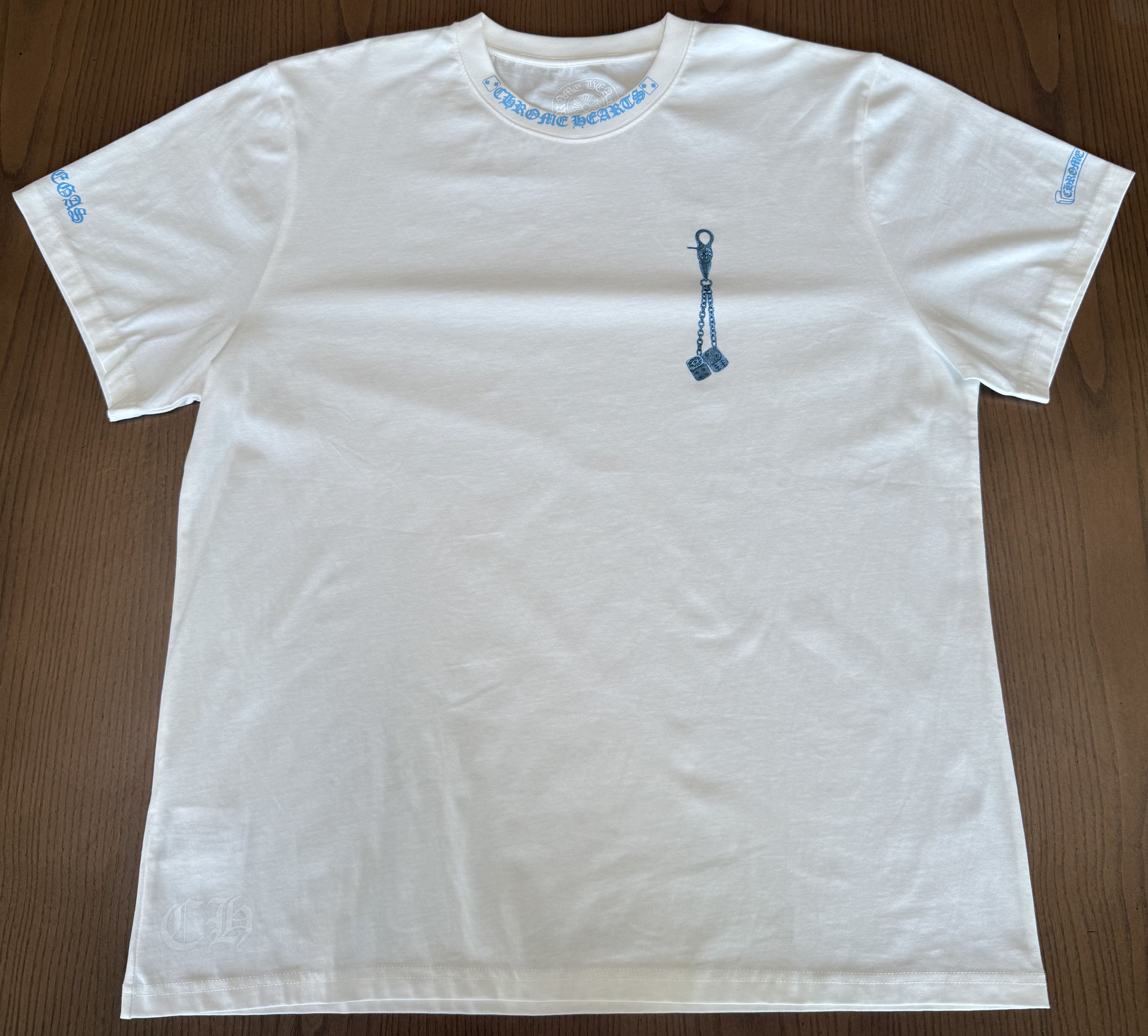 Chrome Hearts RARE Chrome Hearts Fontainebleau Exclusive T-Shirt Size XL Size US XL / EU 56 / 4 - 1 Thumbnail