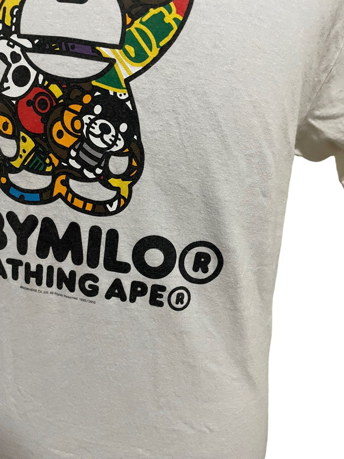 Bape VTG Babymilo A Bathing Ape Safari Tee Single Stitch Size M Size US M / EU 48-50 / 2 - 5 Thumbnail