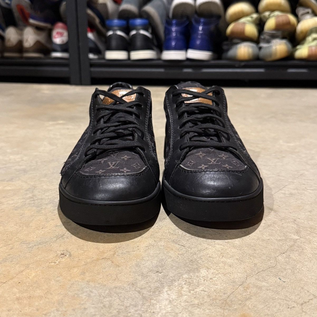 Louis Vuitton Vintage 2000s Louis Vuitton Monogram Skate Sneakers US 11 Size US 11 / EU 44 - 5 Thumbnail