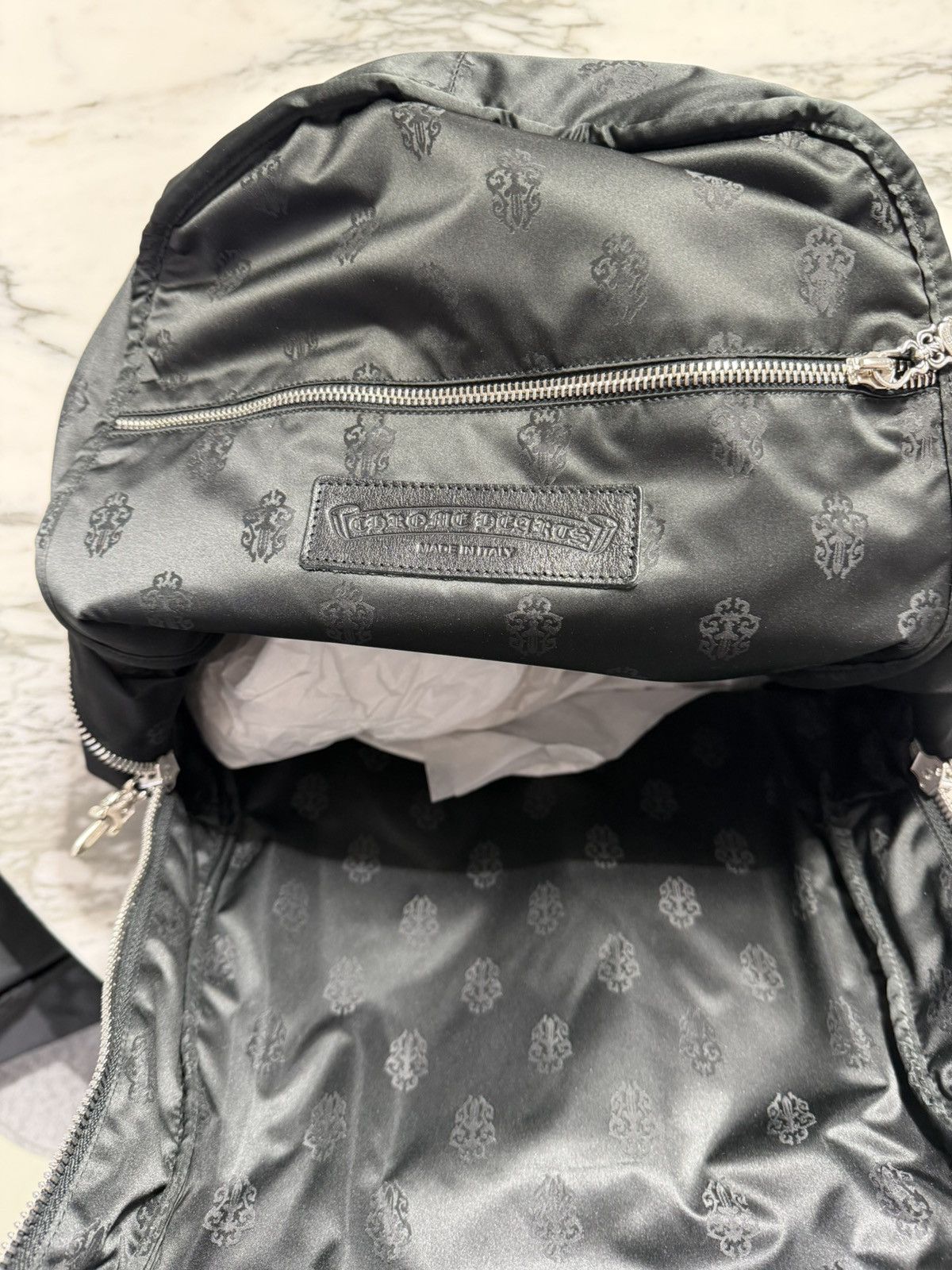 Chrome Hearts CHROME HEARTS 7TH GRADE NYLON BACKPACK BLACK Size ONE SIZE - 6 Thumbnail