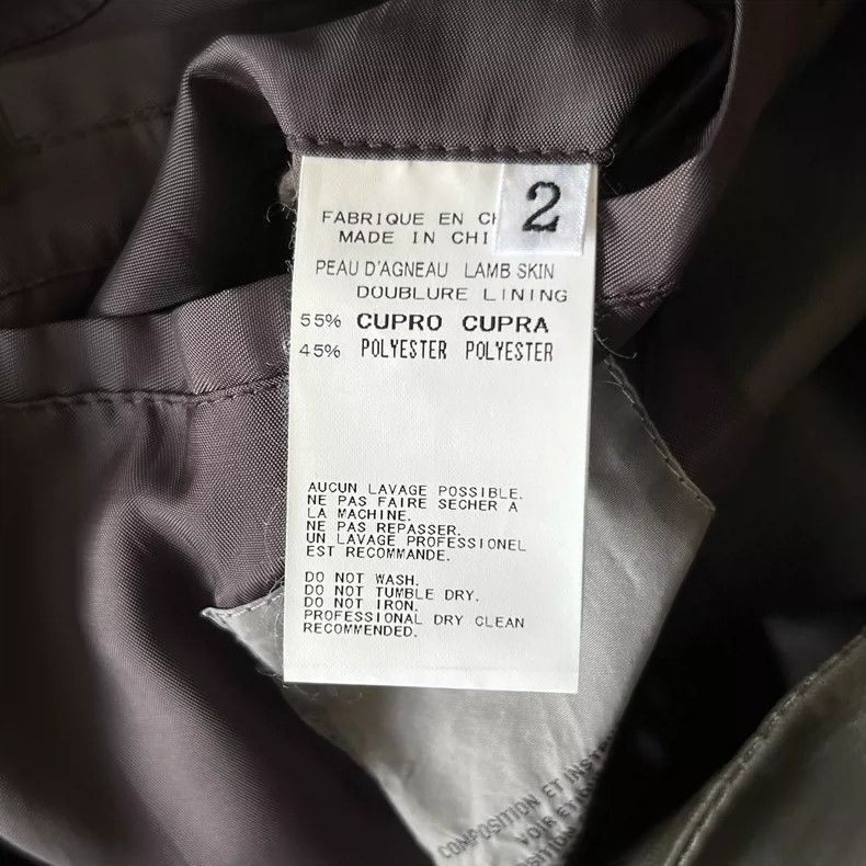 Yohji Yamamoto Yohji Yamamoto Yohji Yamamoto Olive Green Leather Blazer Size US S / EU 44-46 / 1 - 8 Thumbnail