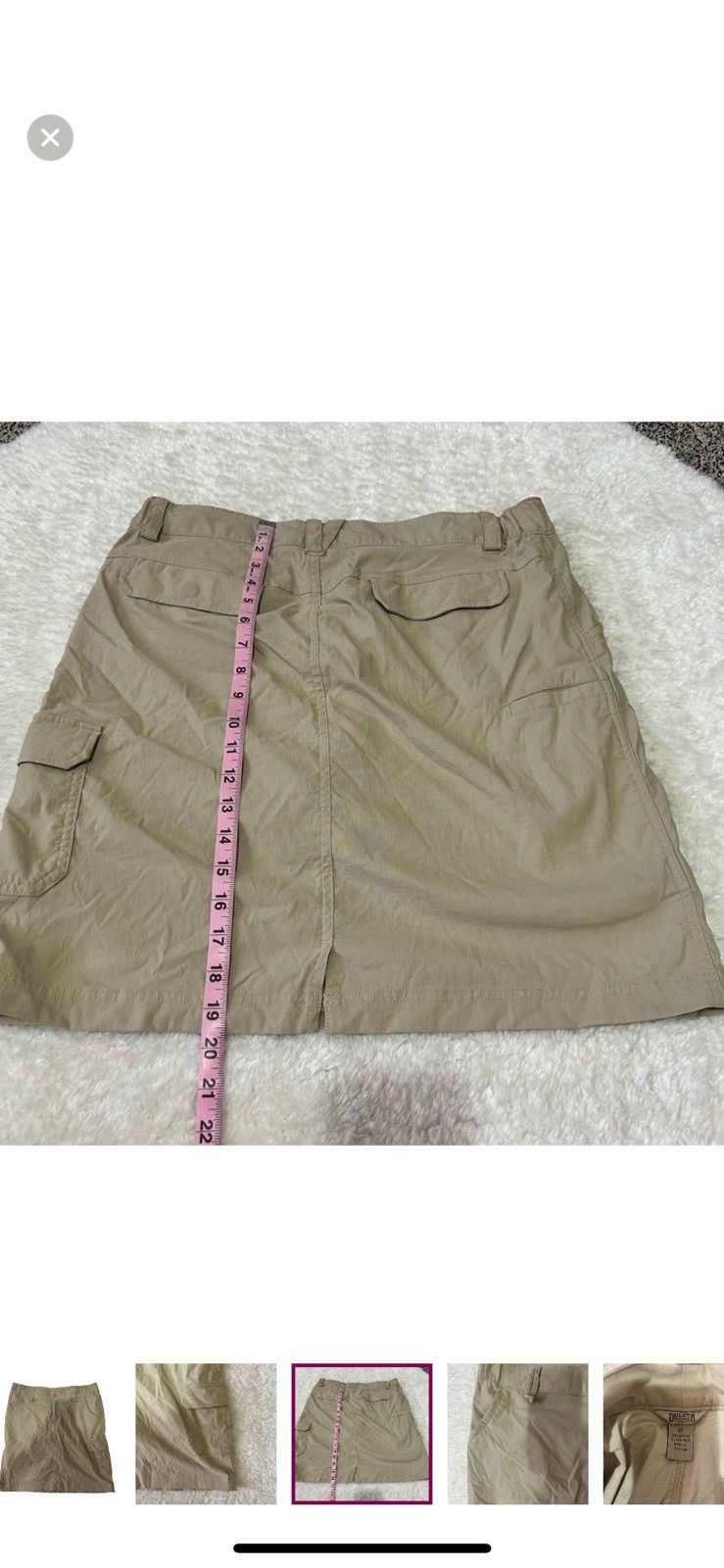Duluth Trading Company Duluth trading co tan dry on the fly skort size 10 Size 30" / US 8 / IT 44 - 5 Thumbnail