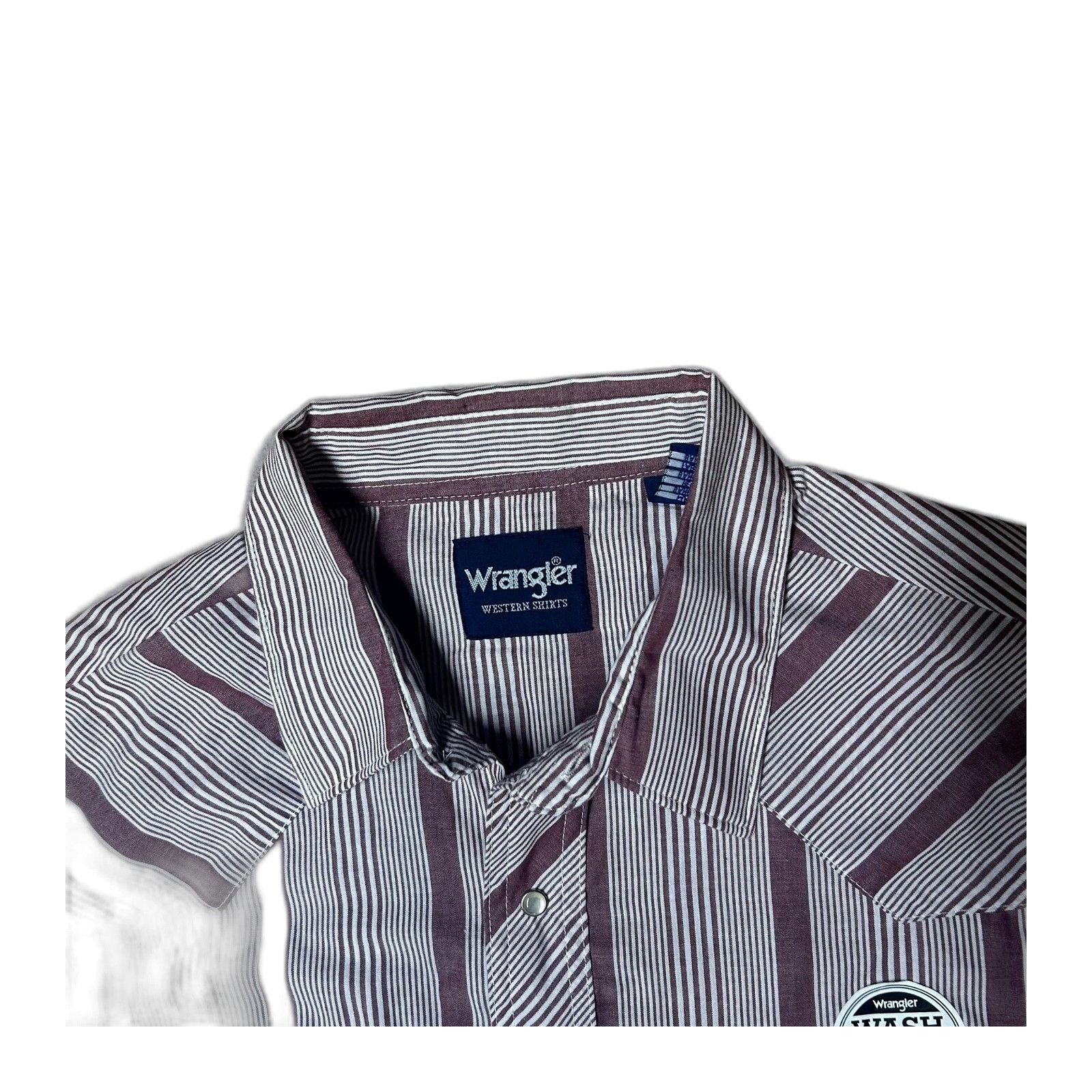 Wrangler Wrangler Pearl Snap NWT Button Western Shirt Red Gray Mens C Size US XL / EU 56 / 4 - 4 Thumbnail